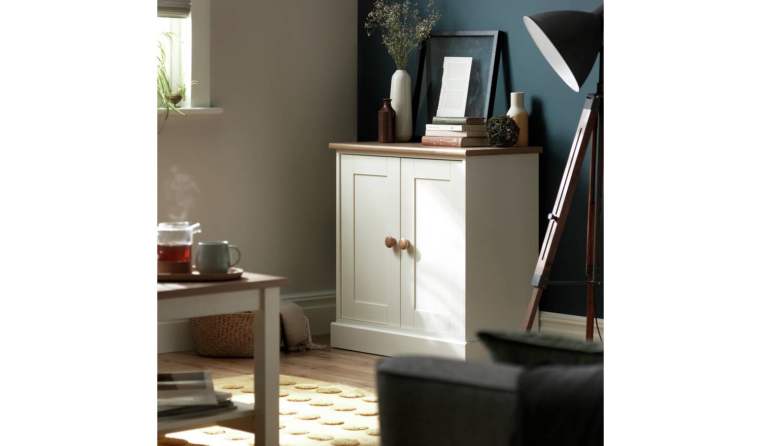 Argos Home Winchester 2 Door Sideboard - Cream