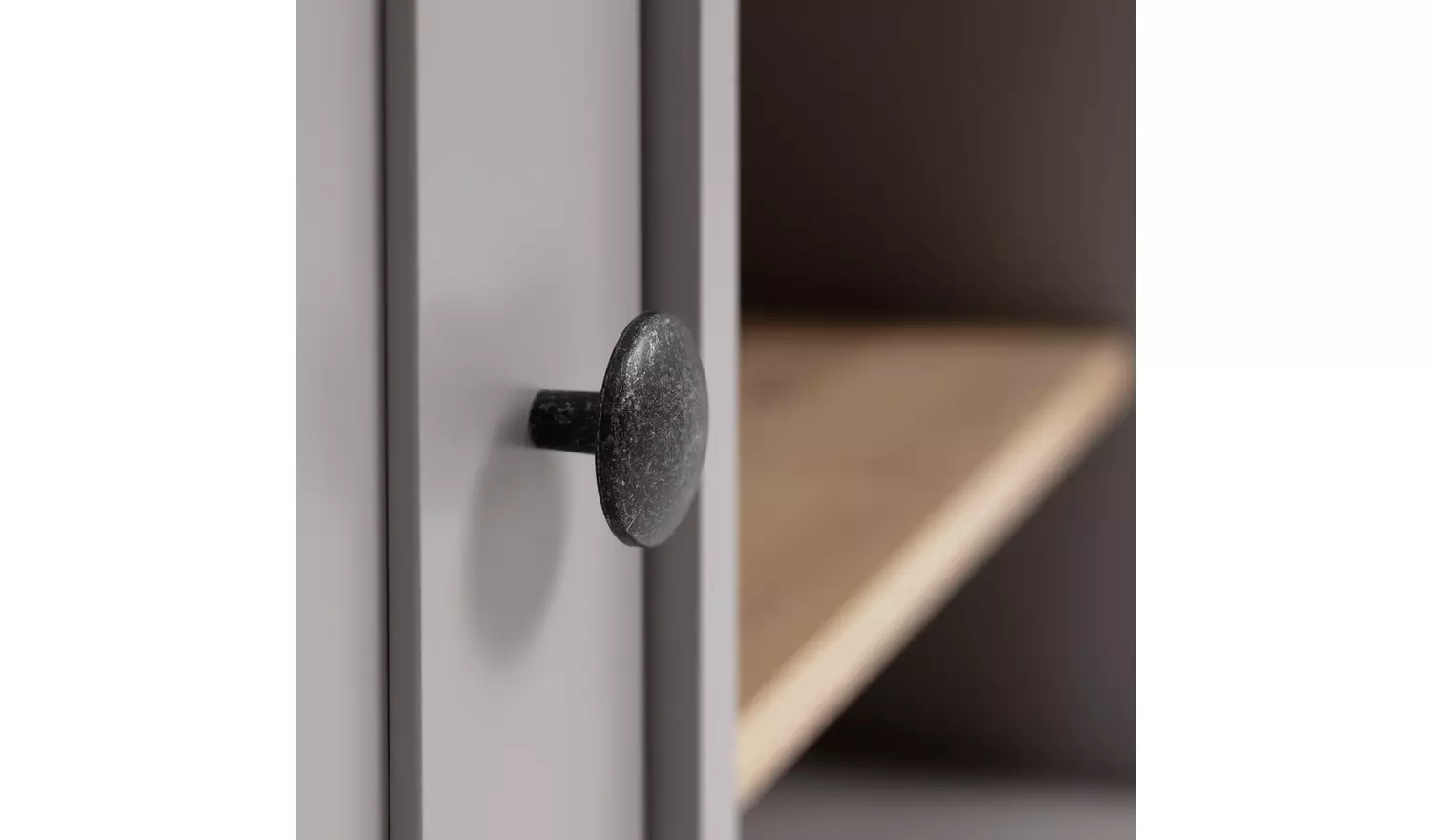 Argos Home Winchester 2 Door TV Unit - Grey