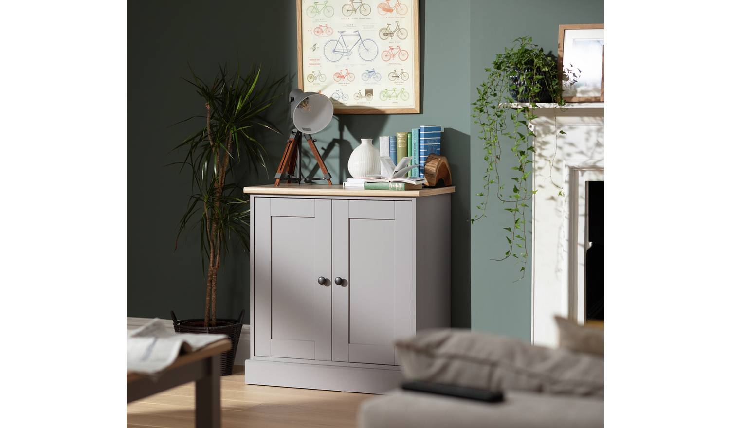 Argos Home Winchester 2 Door Sideboard - Grey