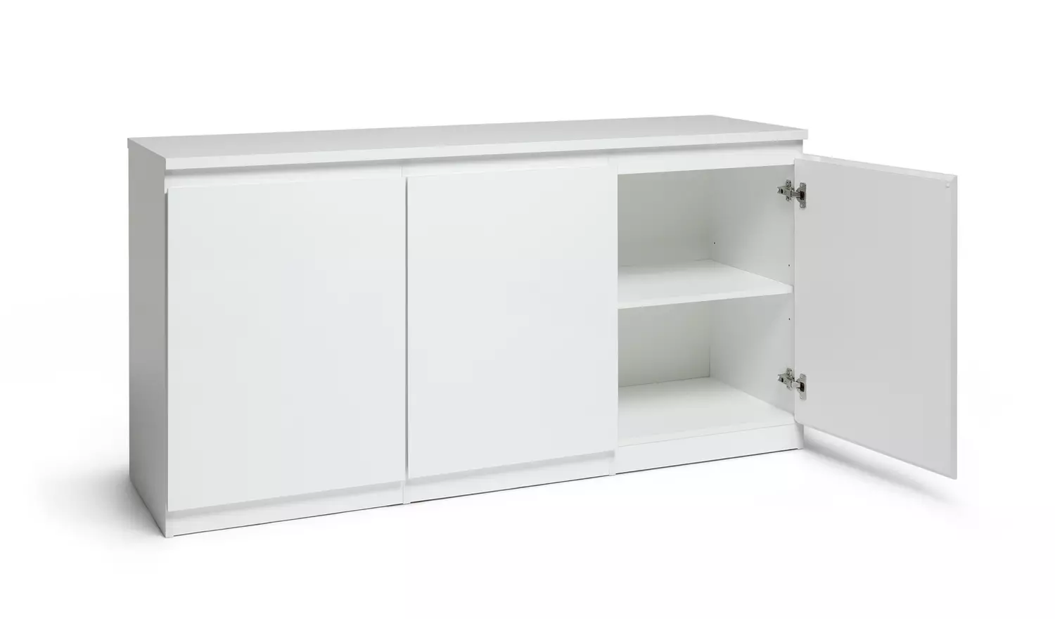 Argos Home Jenson 3 Door Sideboard - White Gloss