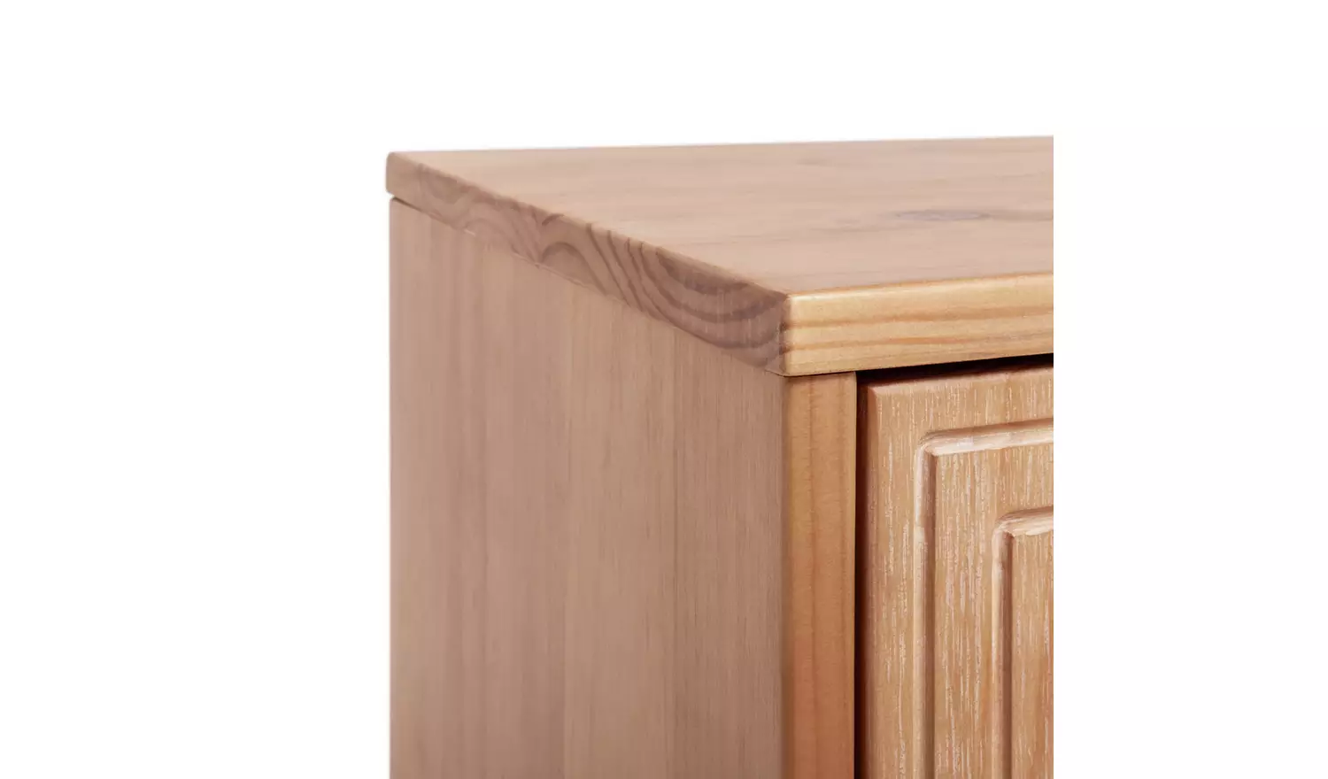 Habitat Grooved Storage 4 Door Sideboard - Pine