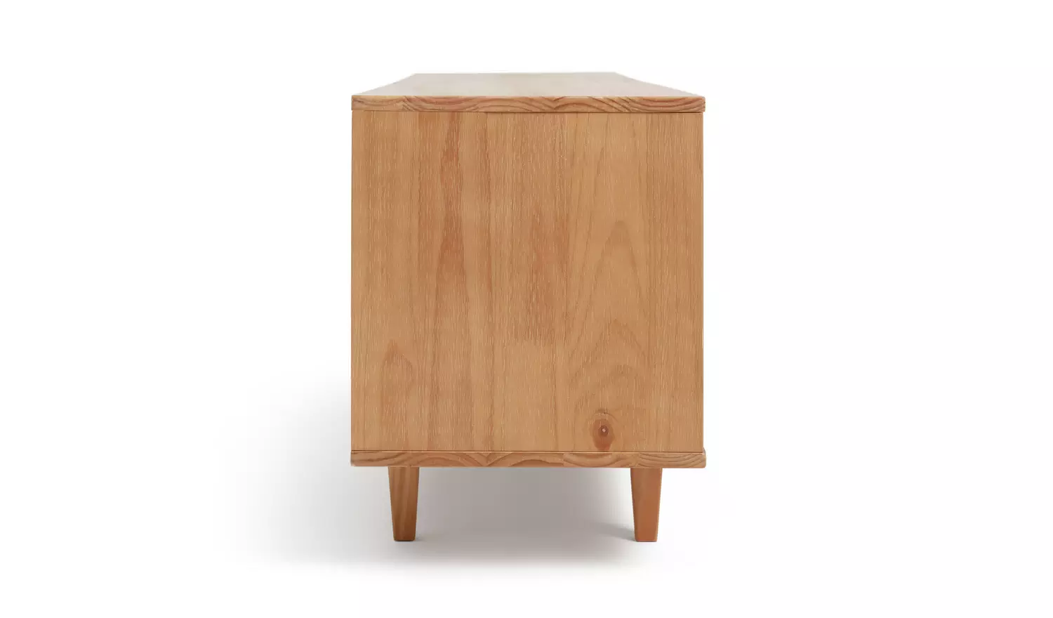 Habitat Grooved Storage 4 Door Sideboard - Pine