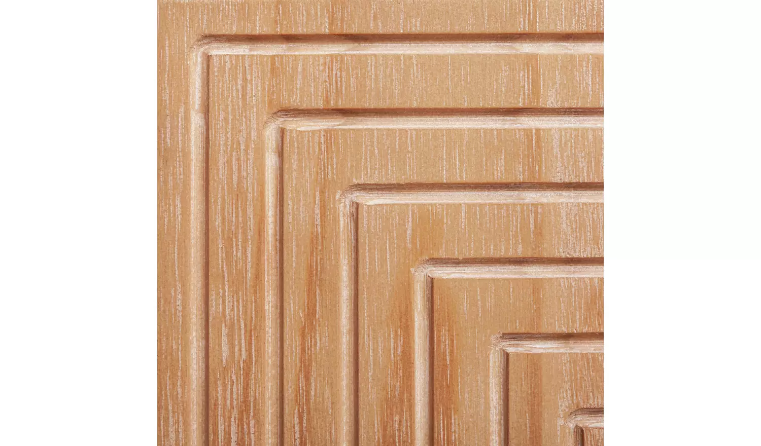 Habitat Grooved Storage 4 Door Sideboard - Pine