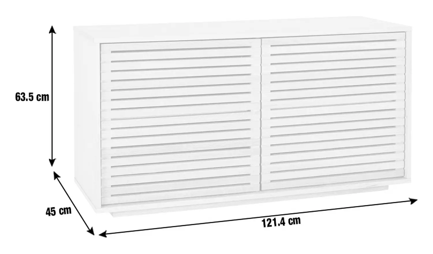 Habitat Max 2 Door Sideboard