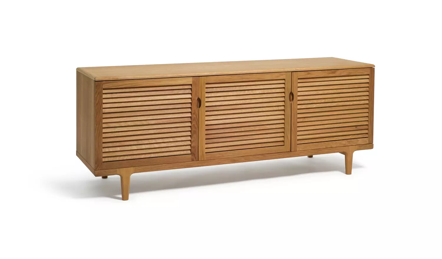 Habitat Oiled Slatted Sideboard - Natural