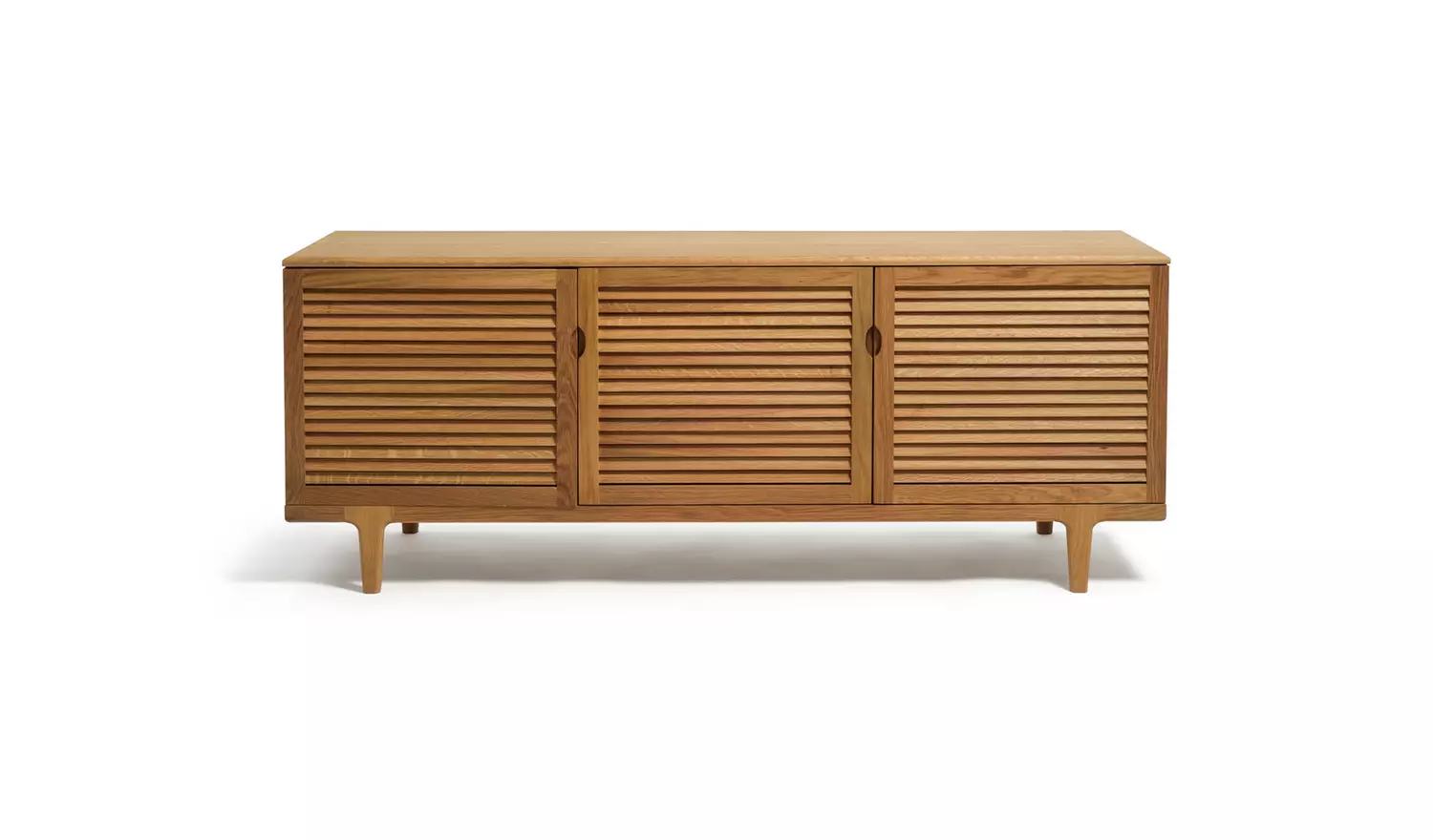 Habitat Oiled Slatted Sideboard - Natural