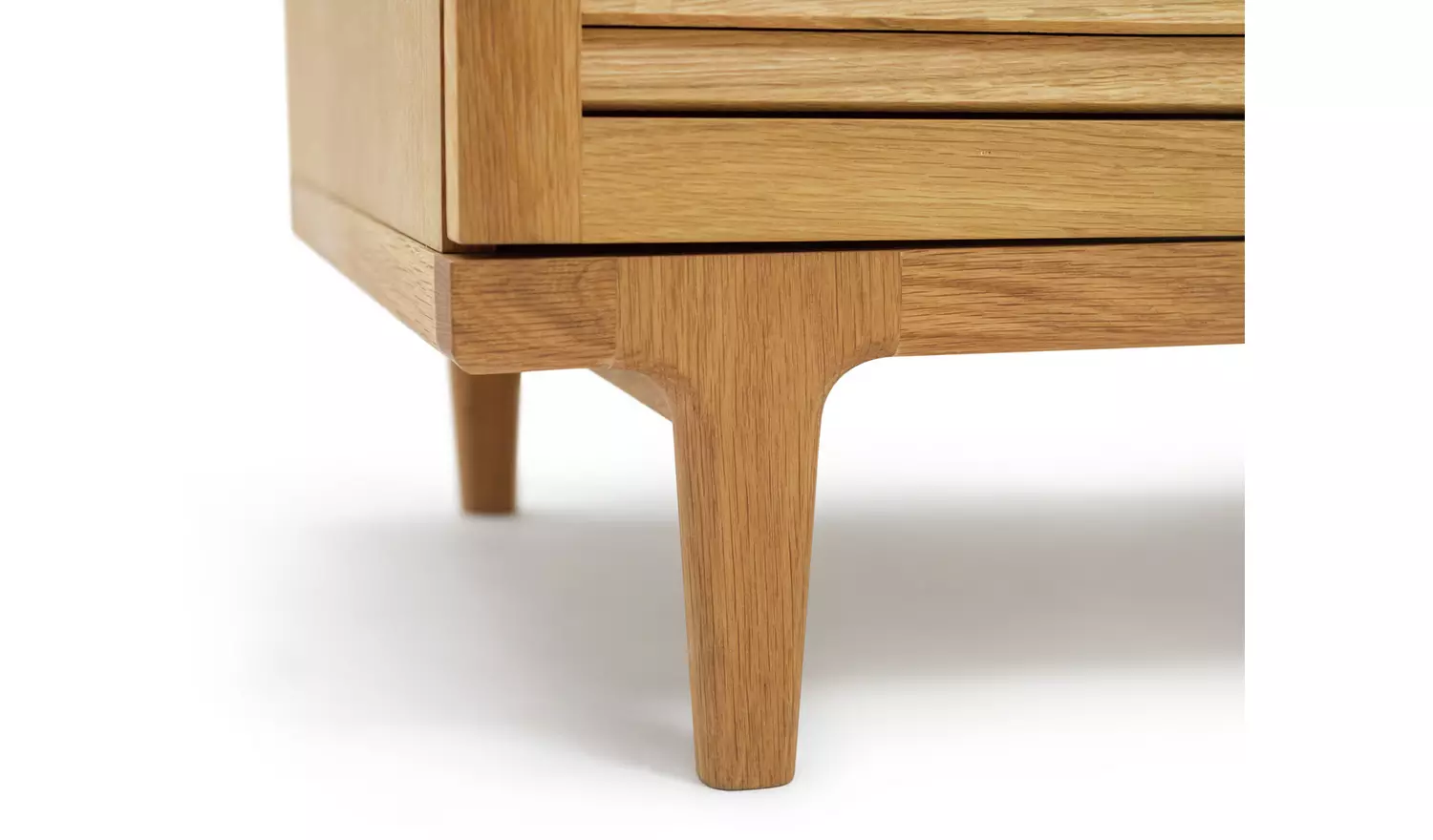 Habitat Oiled Slatted Sideboard - Natural