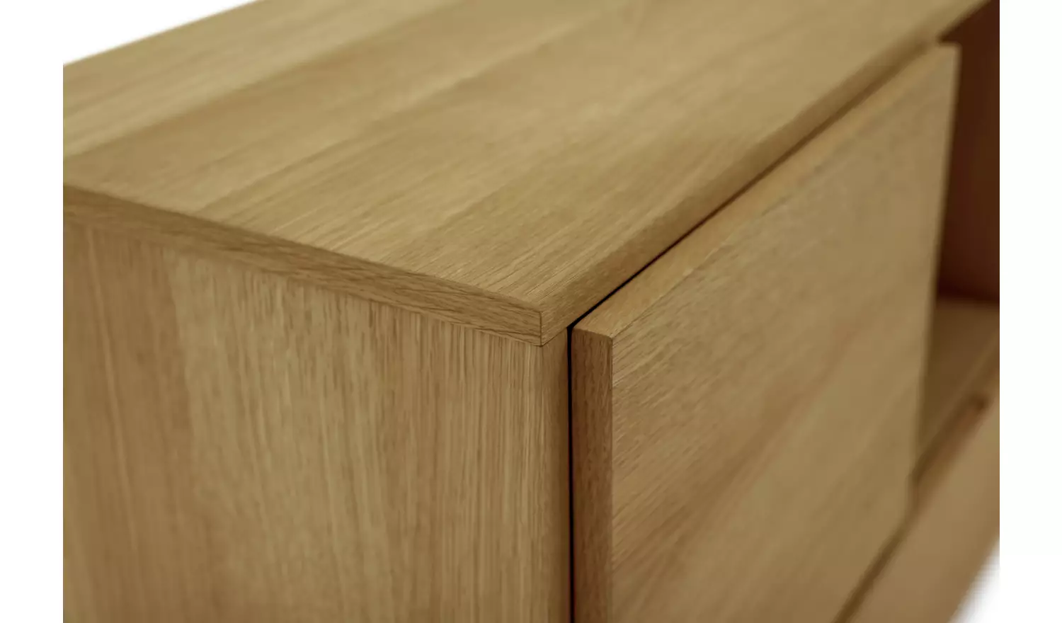 Habitat Block 1 Drawer Oak Sideboard - Natural