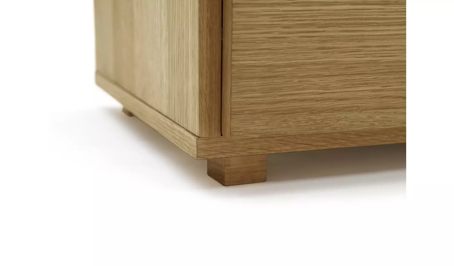 Habitat Block 1 Drawer Oak Sideboard - Natural