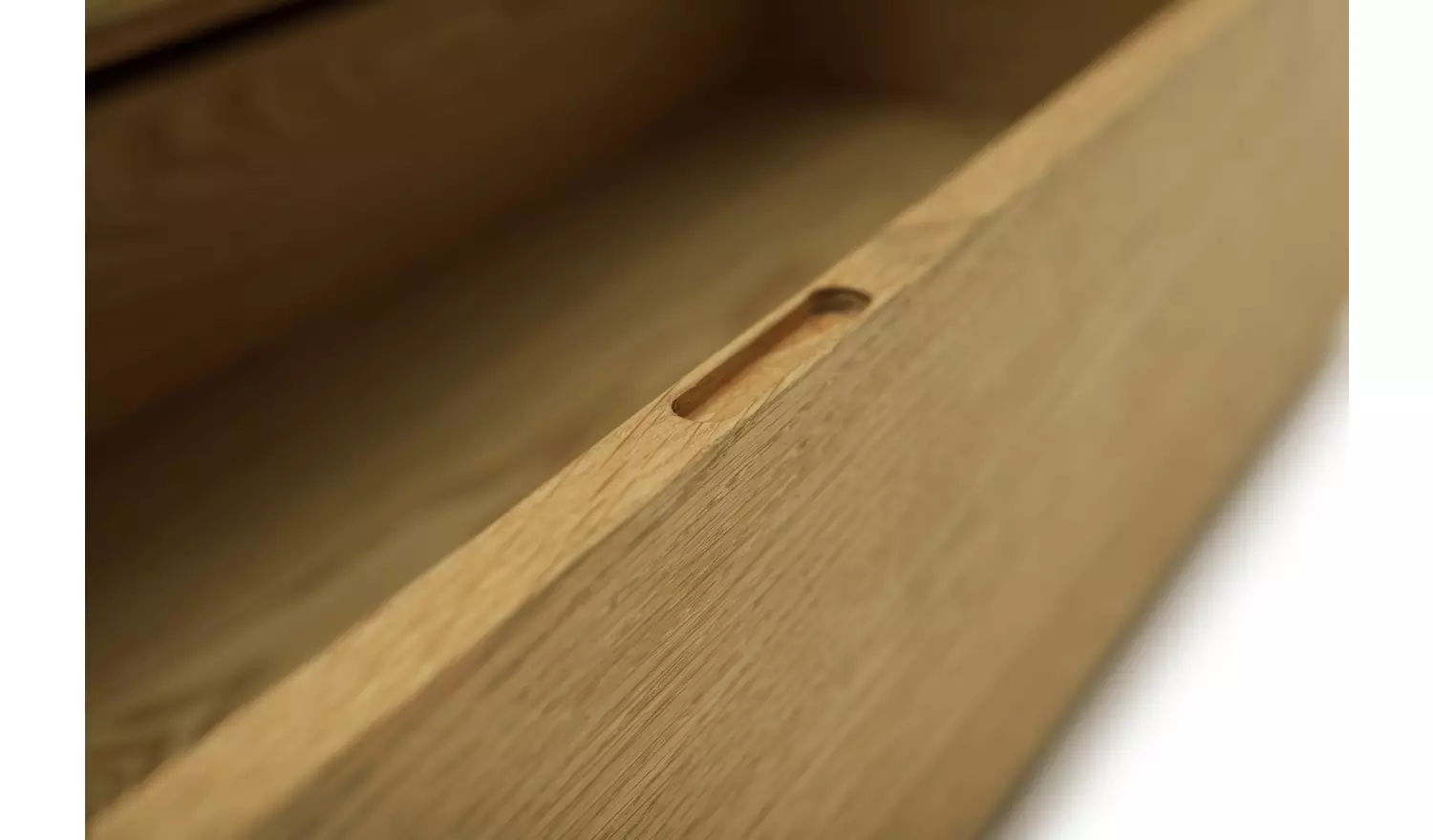 Habitat Block 1 Drawer Oak Sideboard - Natural