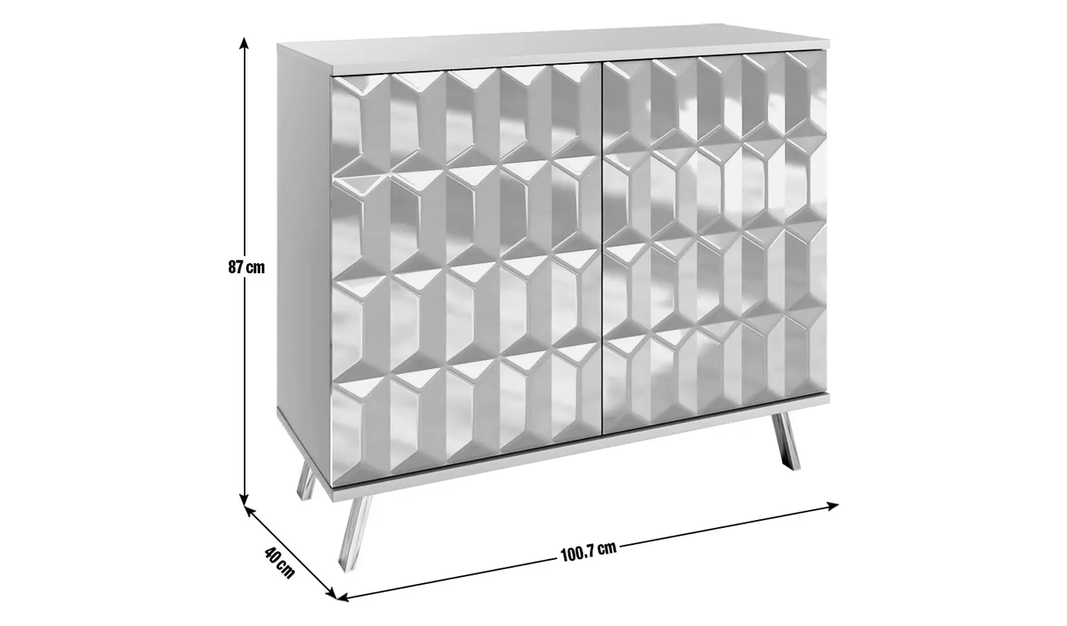 Frank Olsen Elevate 2 Door Sideboard - Grey