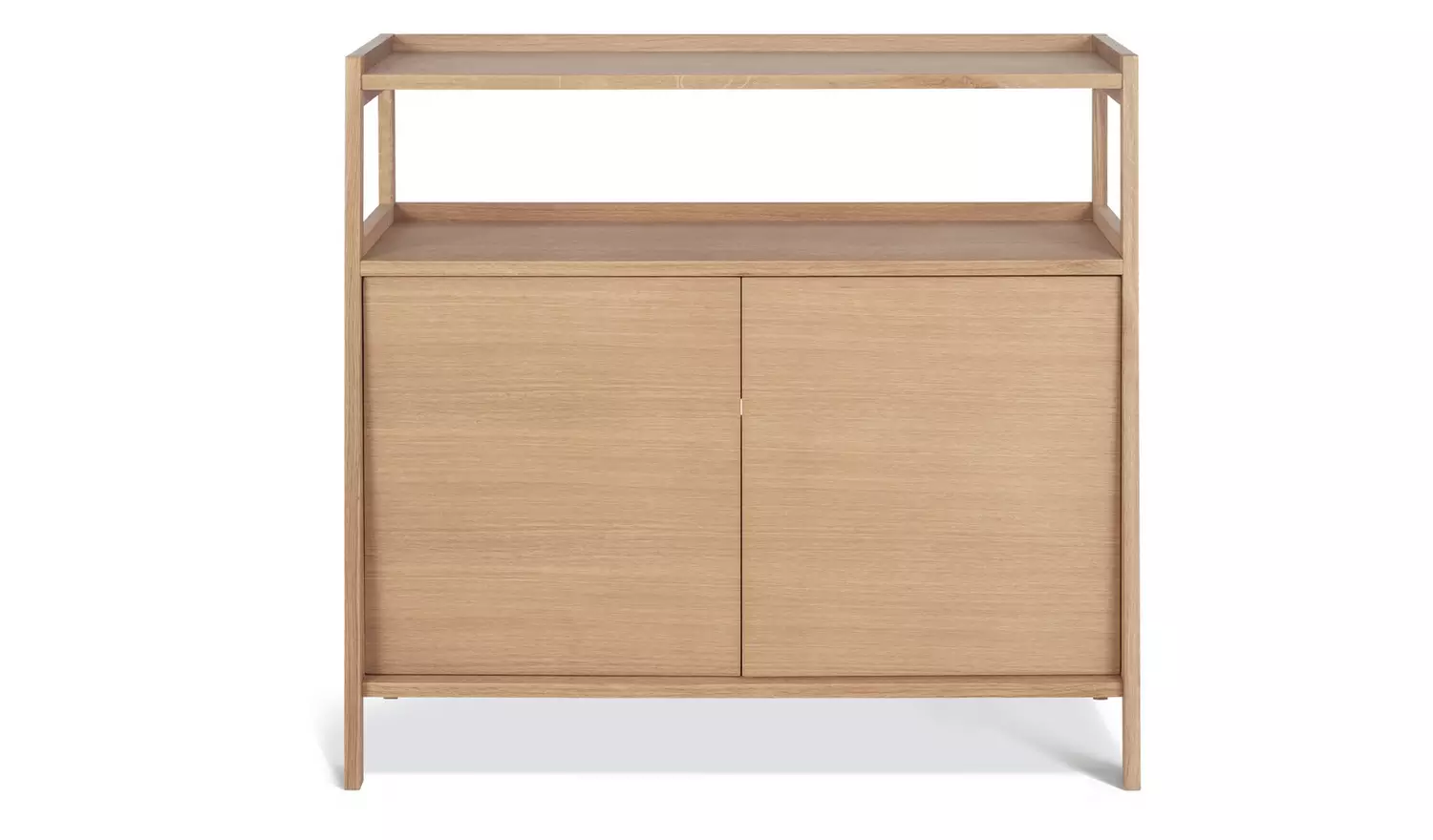 Habitat Marston 2 Door Oak Veneer Sideboard - Natural
