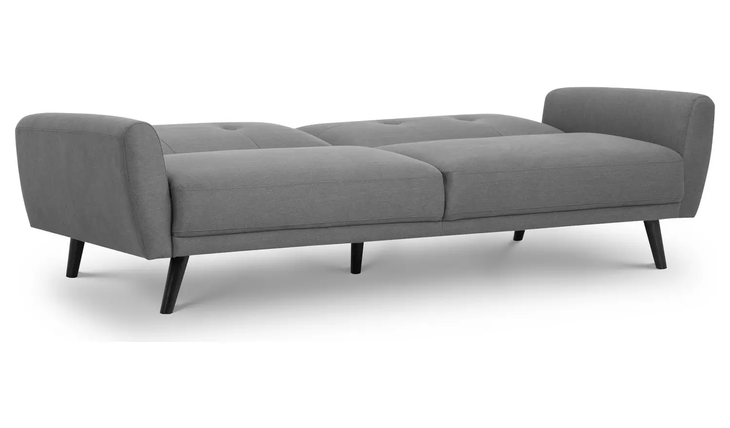 Julian Bowen Monza Clic Clac Fabric Sofa Bed - Grey