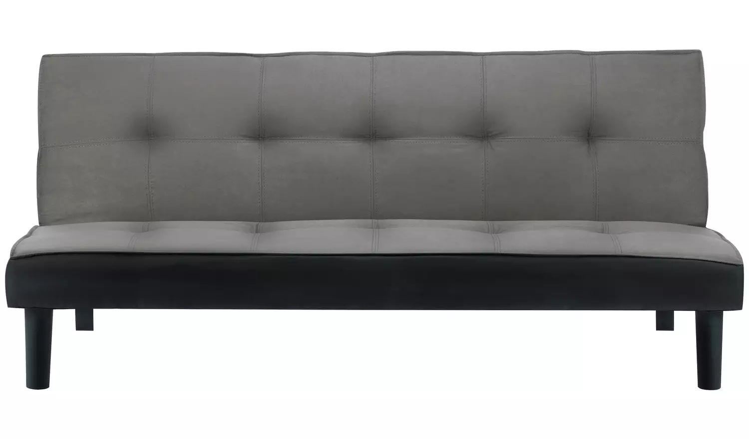 Birlea Aurora Clic Clac Velvet Sofa Bed - Grey