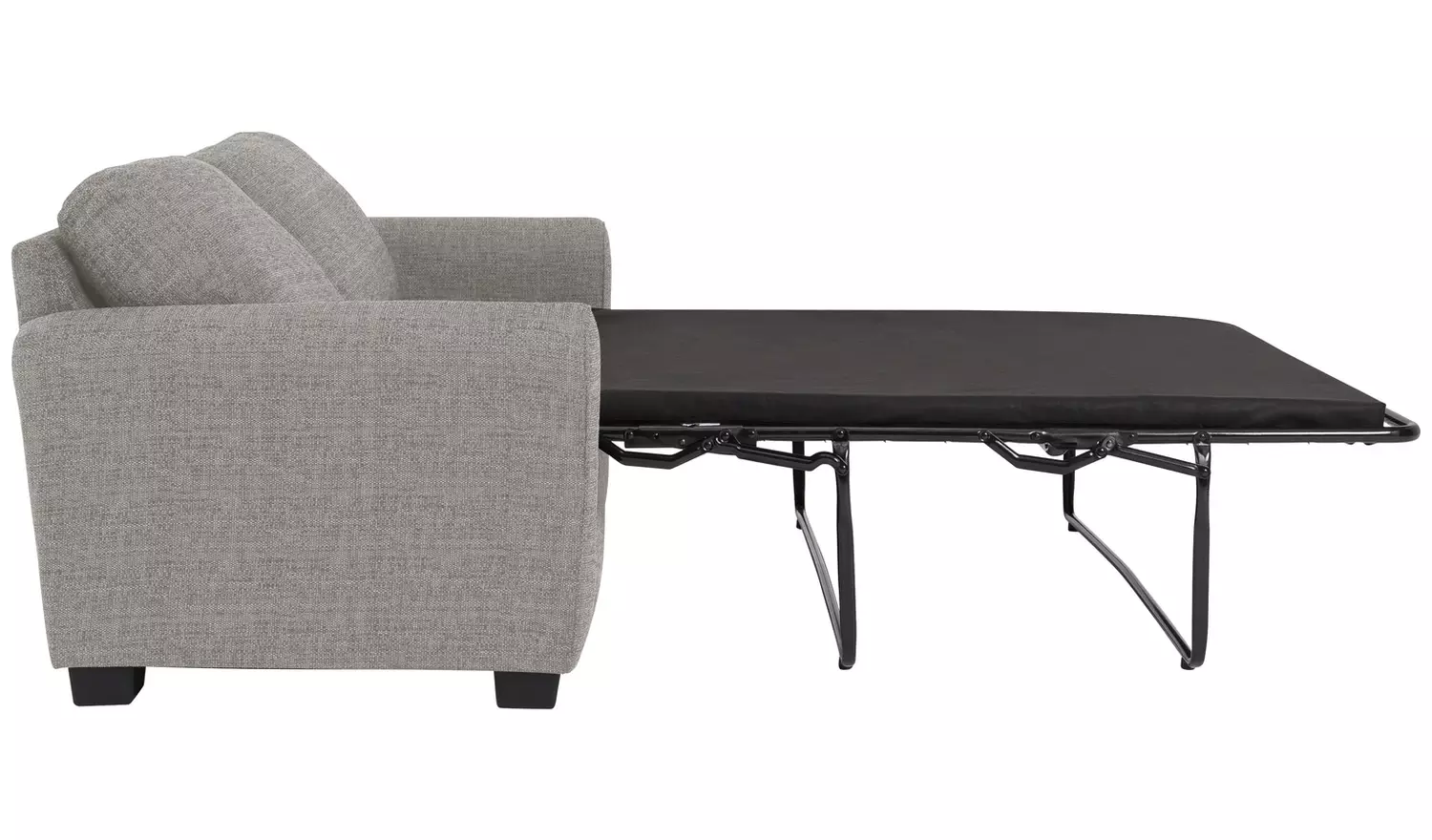 Argos Home Lisbon Fabric 2 Seater Sofa Bed - Grey