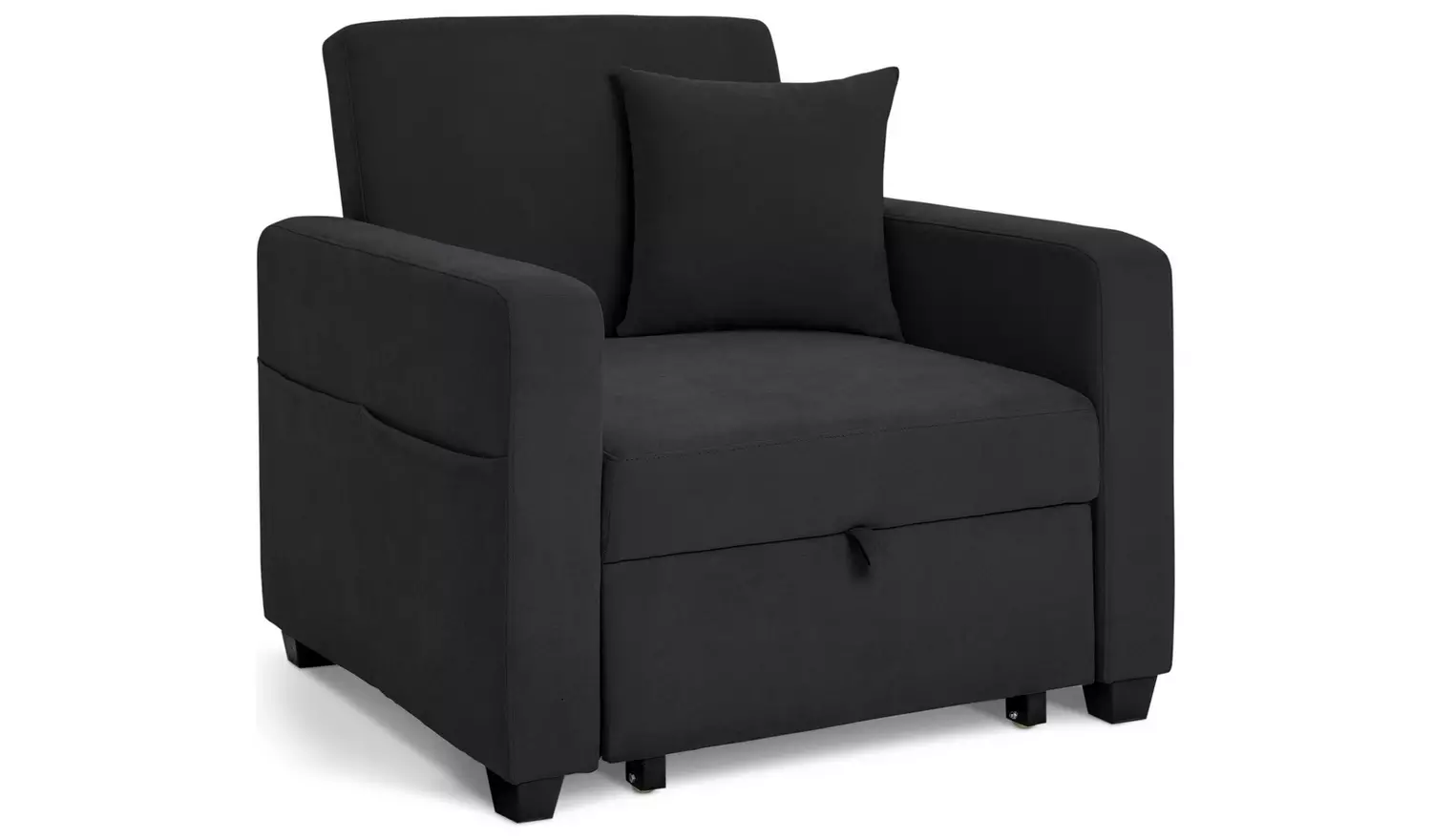 Habitat Reagan Fabric Chairbed - Charcoal