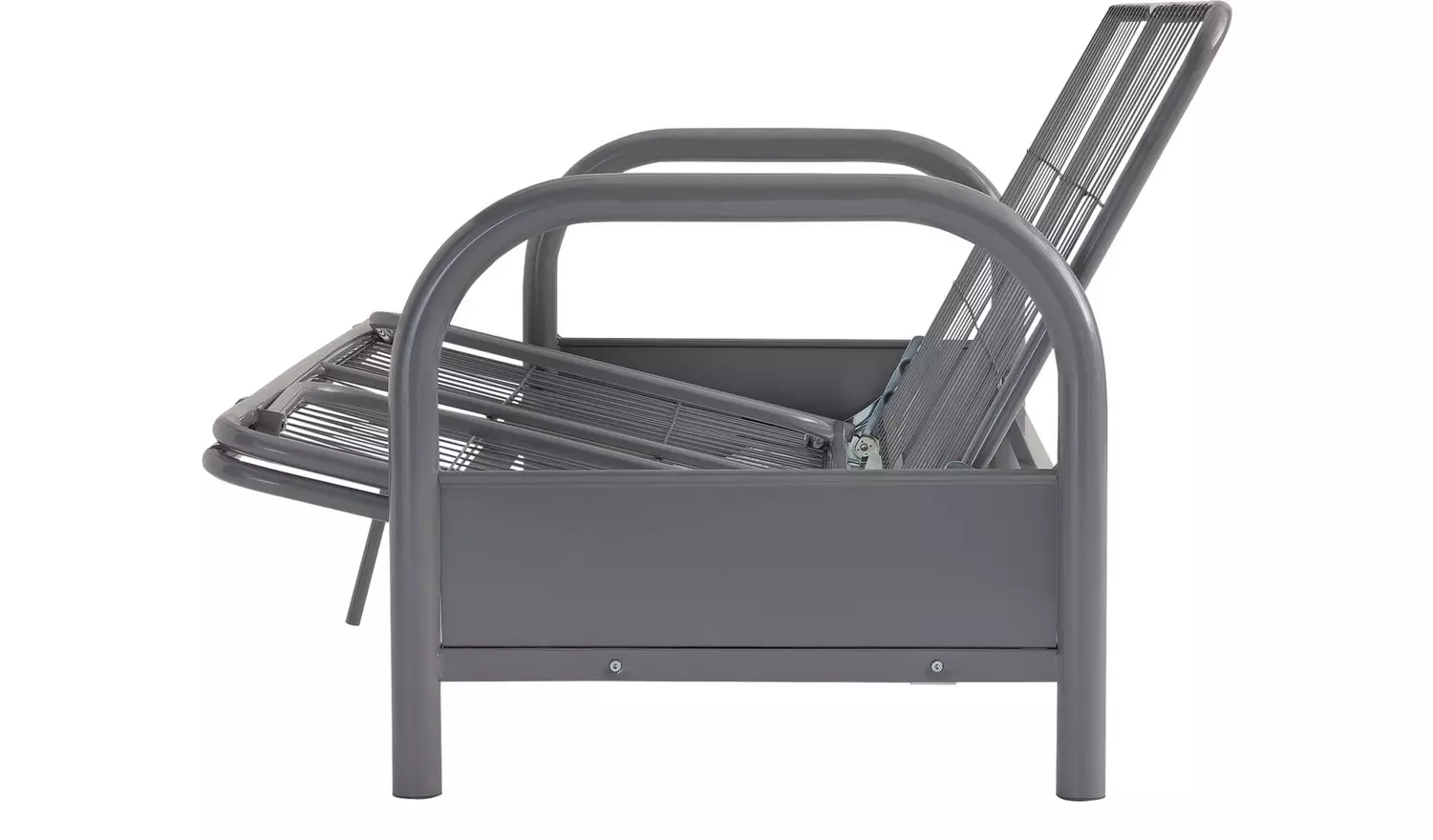 Argos Home Mexico 2 Seater Futon Sofa Bed - Black