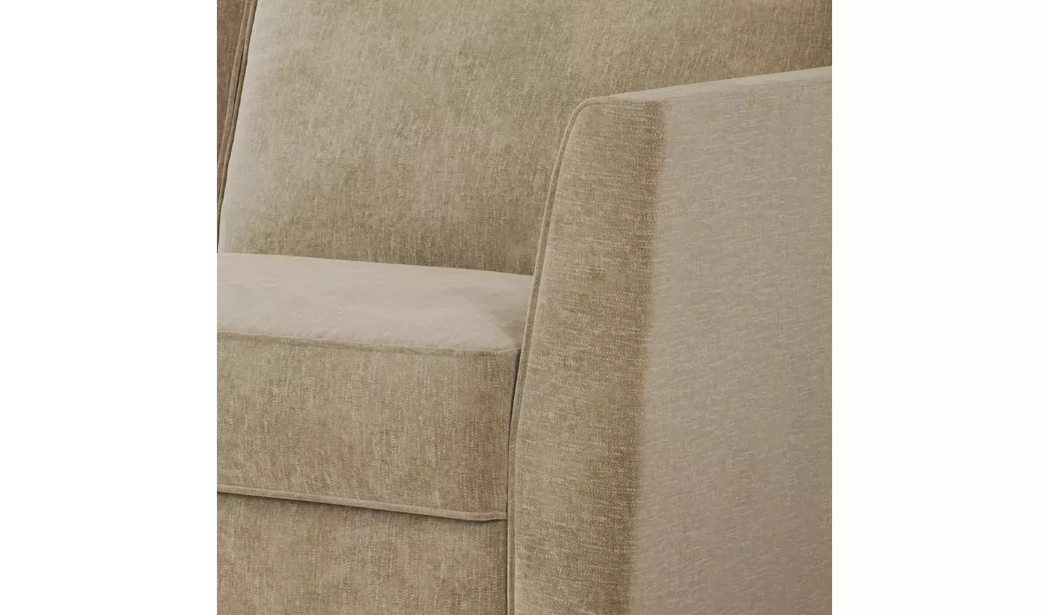 Jay-Be Elegance Fabric Cuddle Chair Sofa Bed - Light Grey