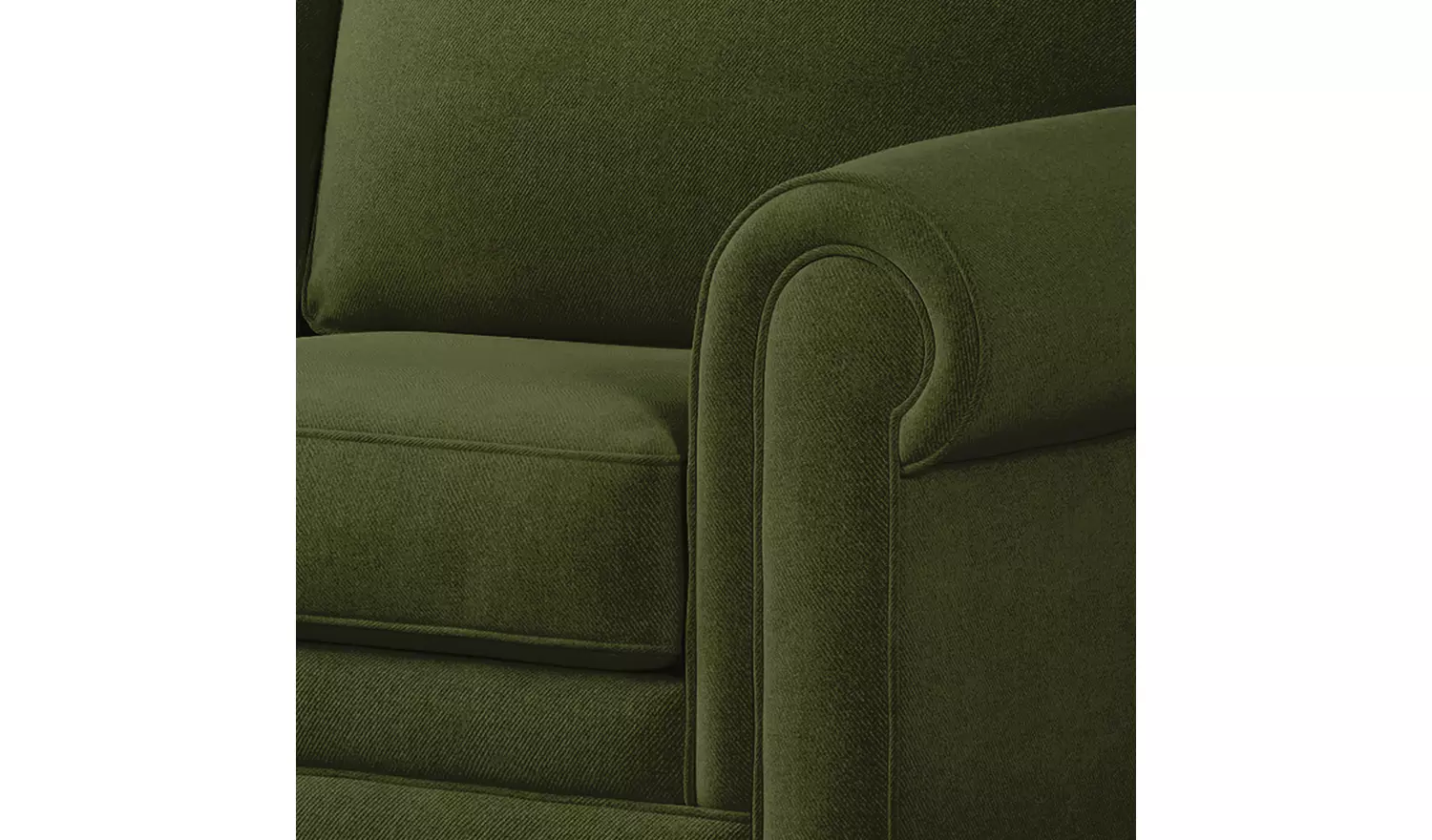 Jay-Be Heritage Fabric 2 Seater Sofa Bed - Pewter