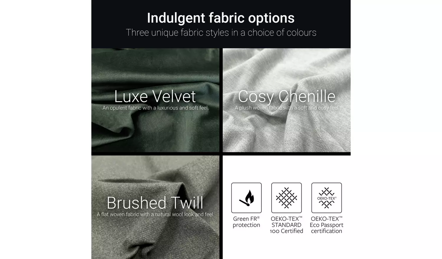 Jay-Be Fabric Footstool Chair Bed - Light Grey