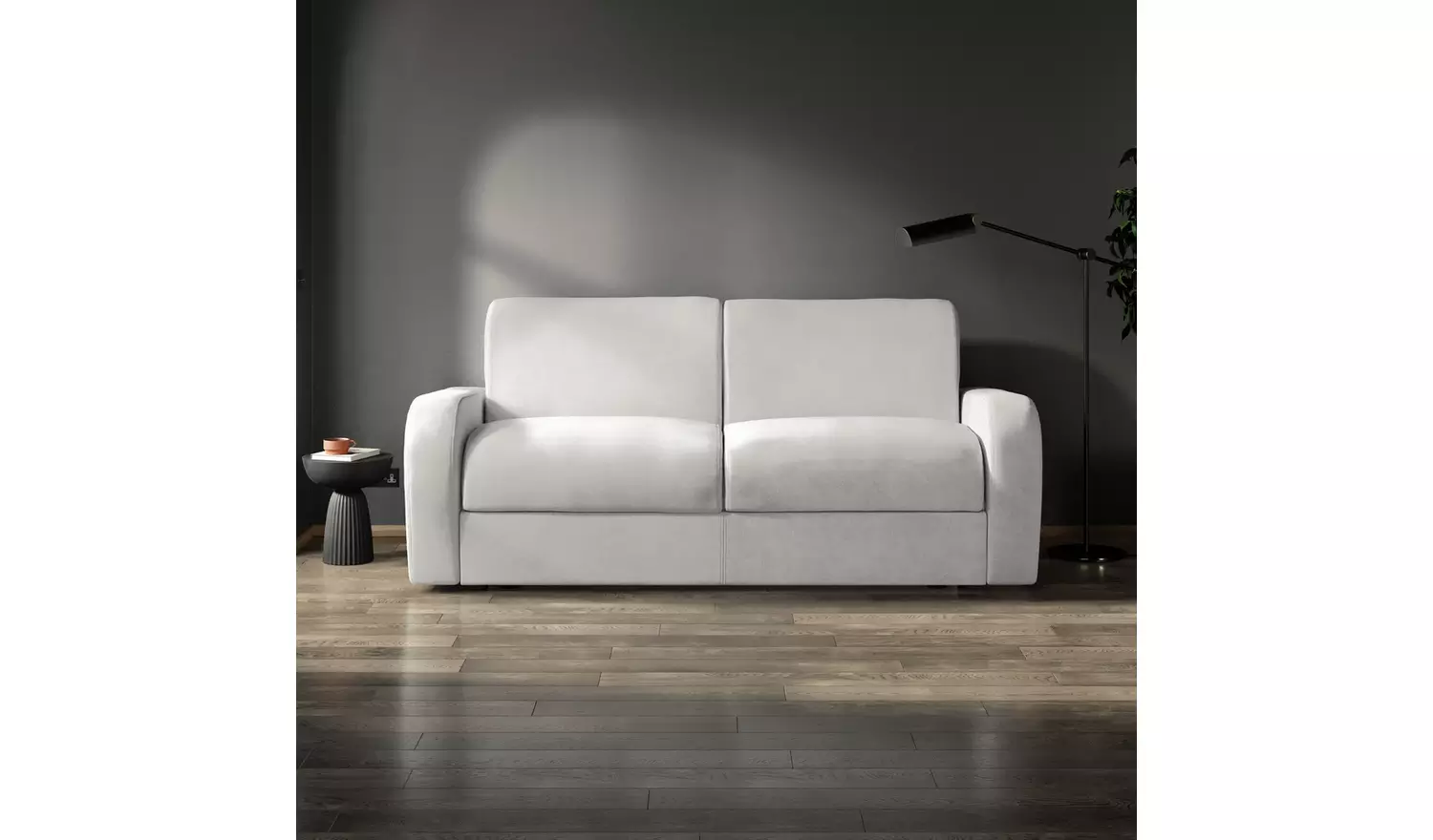 Jay-Be Deco Fabric 3 Seater Sofa Bed - Stone