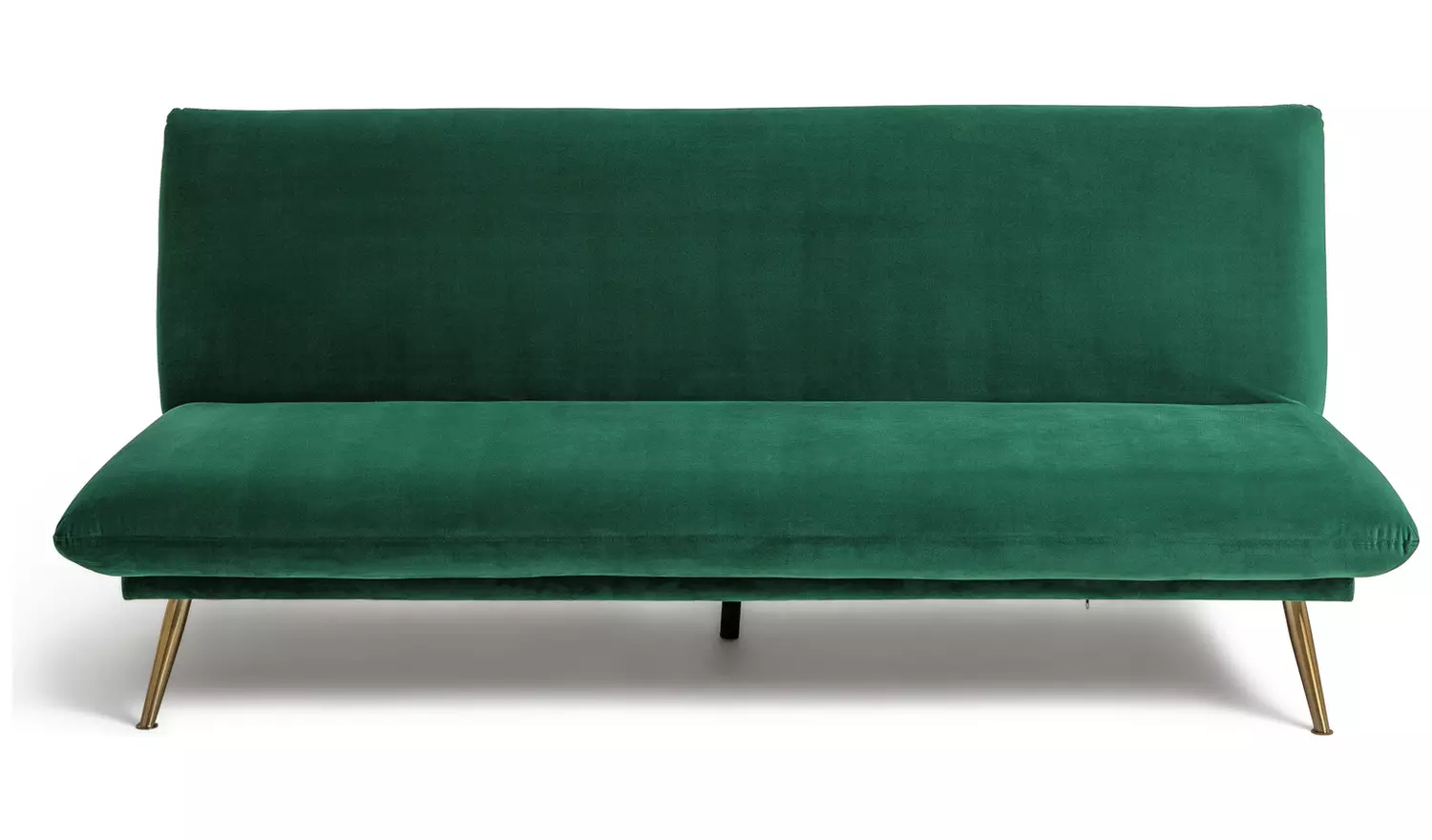 Habitat Matteo Velvet 2 Seater Sofa Bed - Green