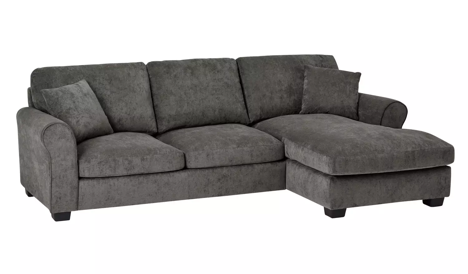 Argos Home Taylor Right Hand Corner Chaise Sofa Bed - Grey