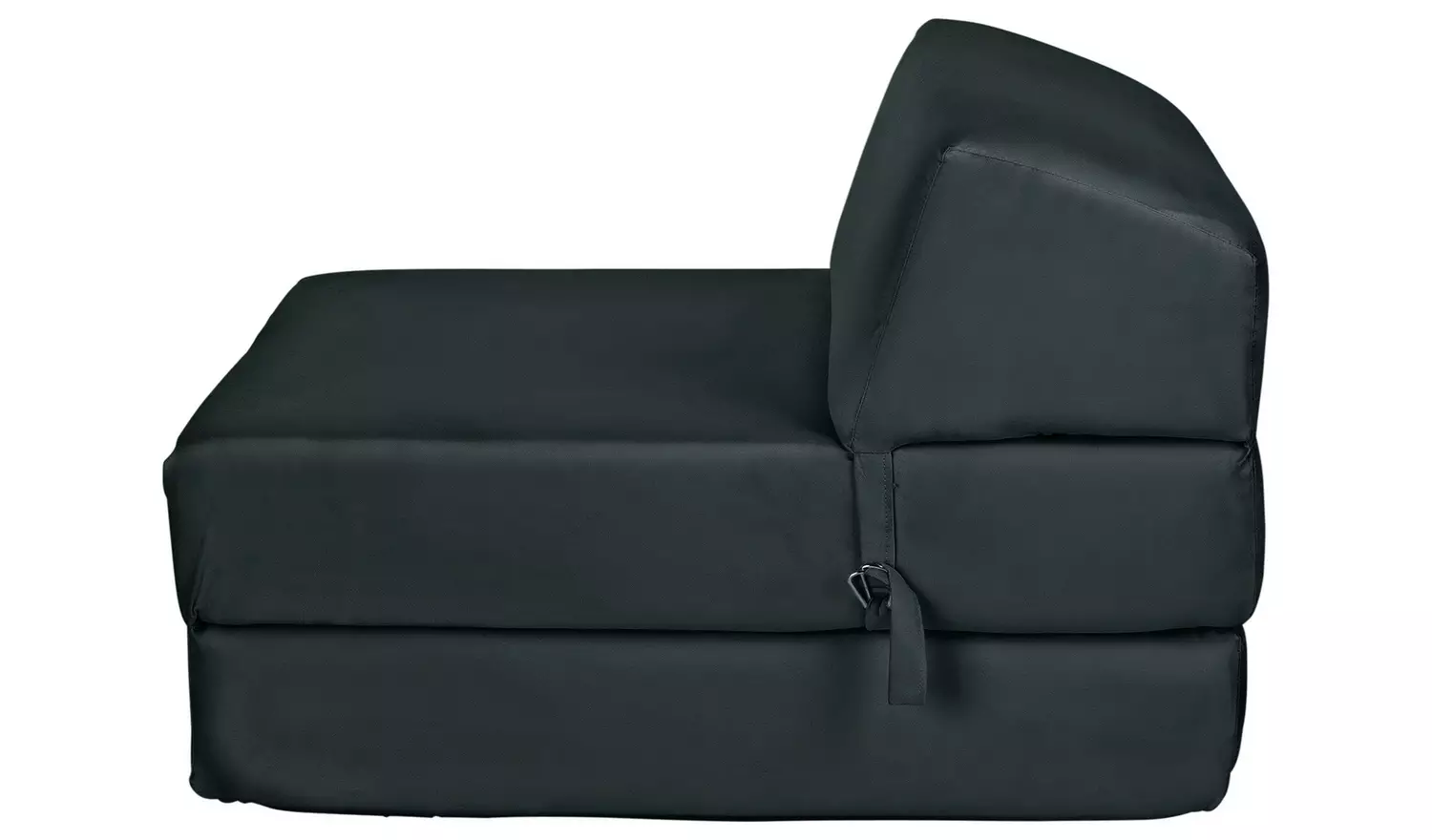 Kaikoo Single Fabric Chairbed - Jet Black