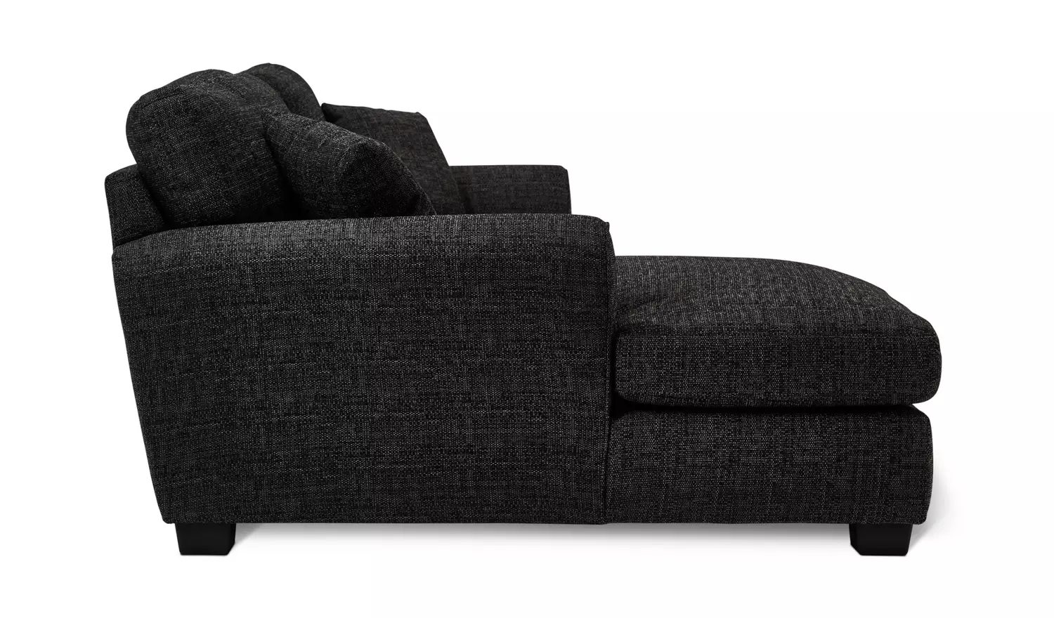 Argos Home Lisbon Right Hand Corner Chaise Sofa Bed-Charcoal