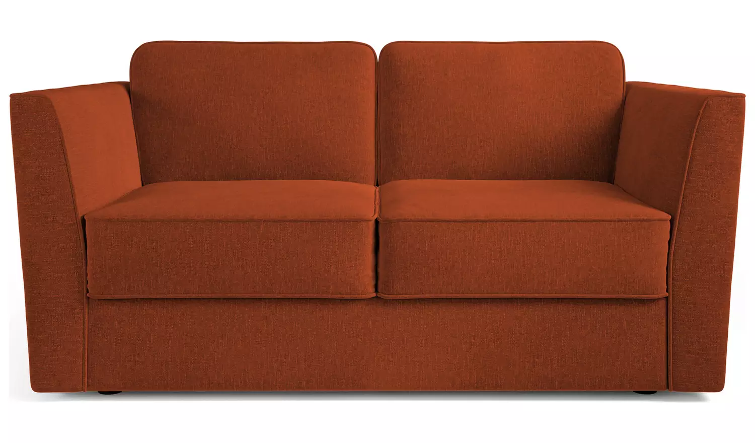 Jay-Be Elegance Fabric 2 Seater Sofa Bed - Orange