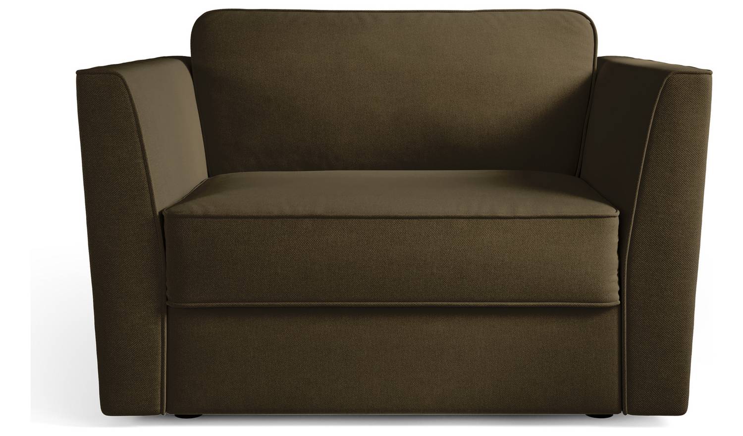 Jay-Be Elegance Fabric Cuddle Chair Sofa Bed - Sage Green