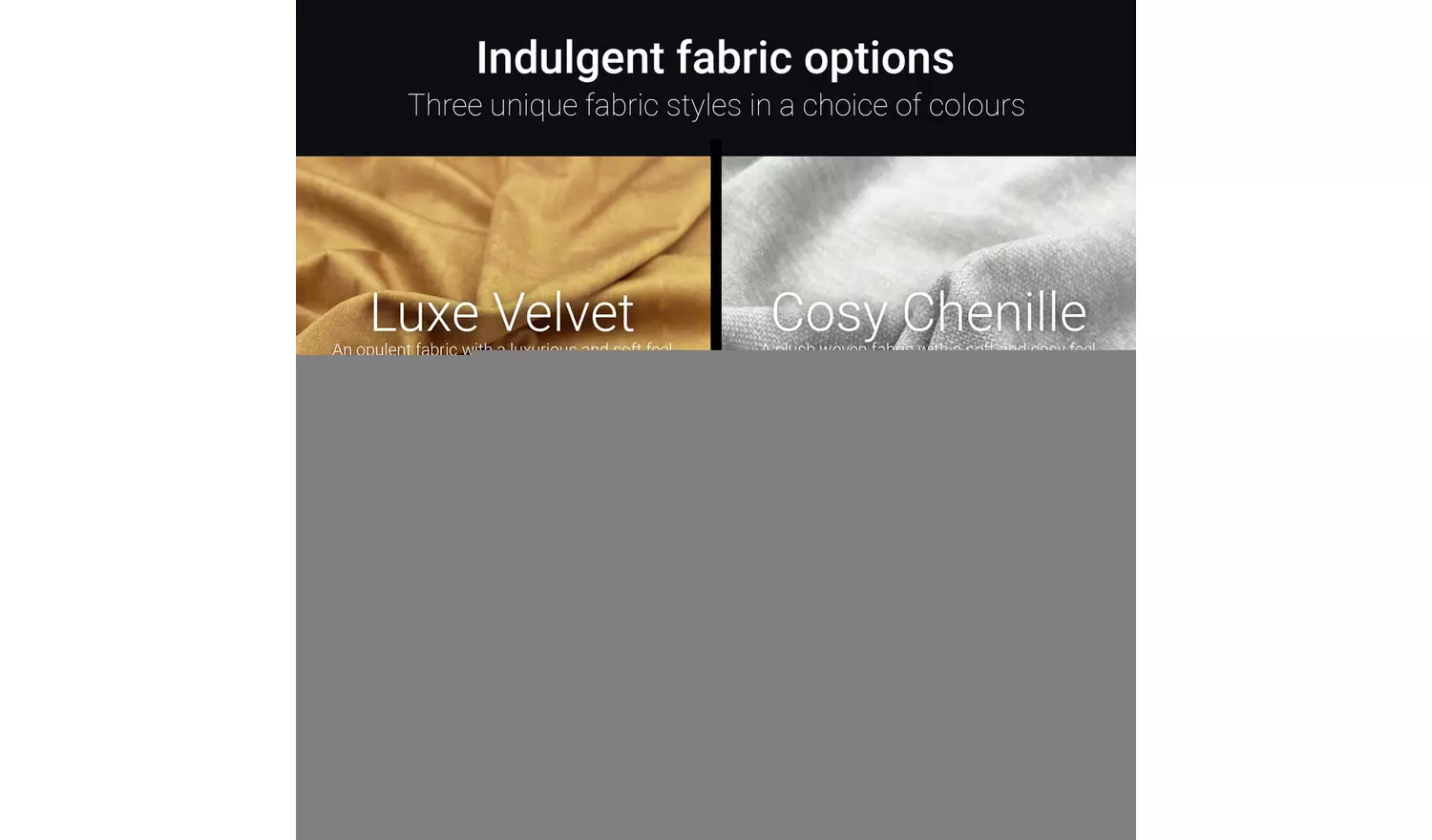 Jay-Be Slim Velvet 2 Seater Sofa Bed - Beige