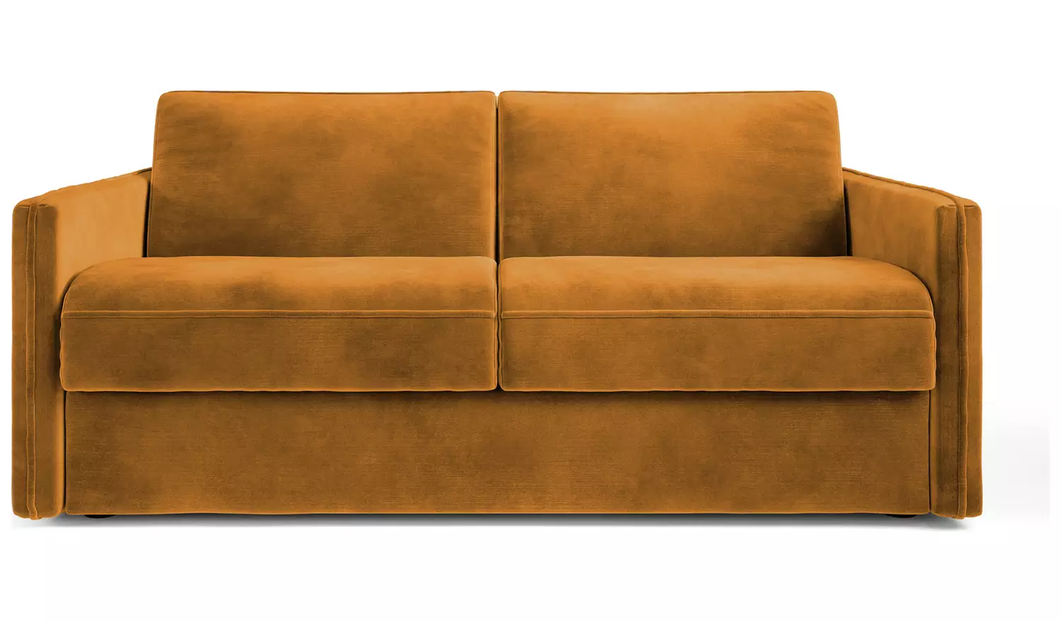 Jay-Be Slim Velvet 3 Seater Sofa Bed - Gold