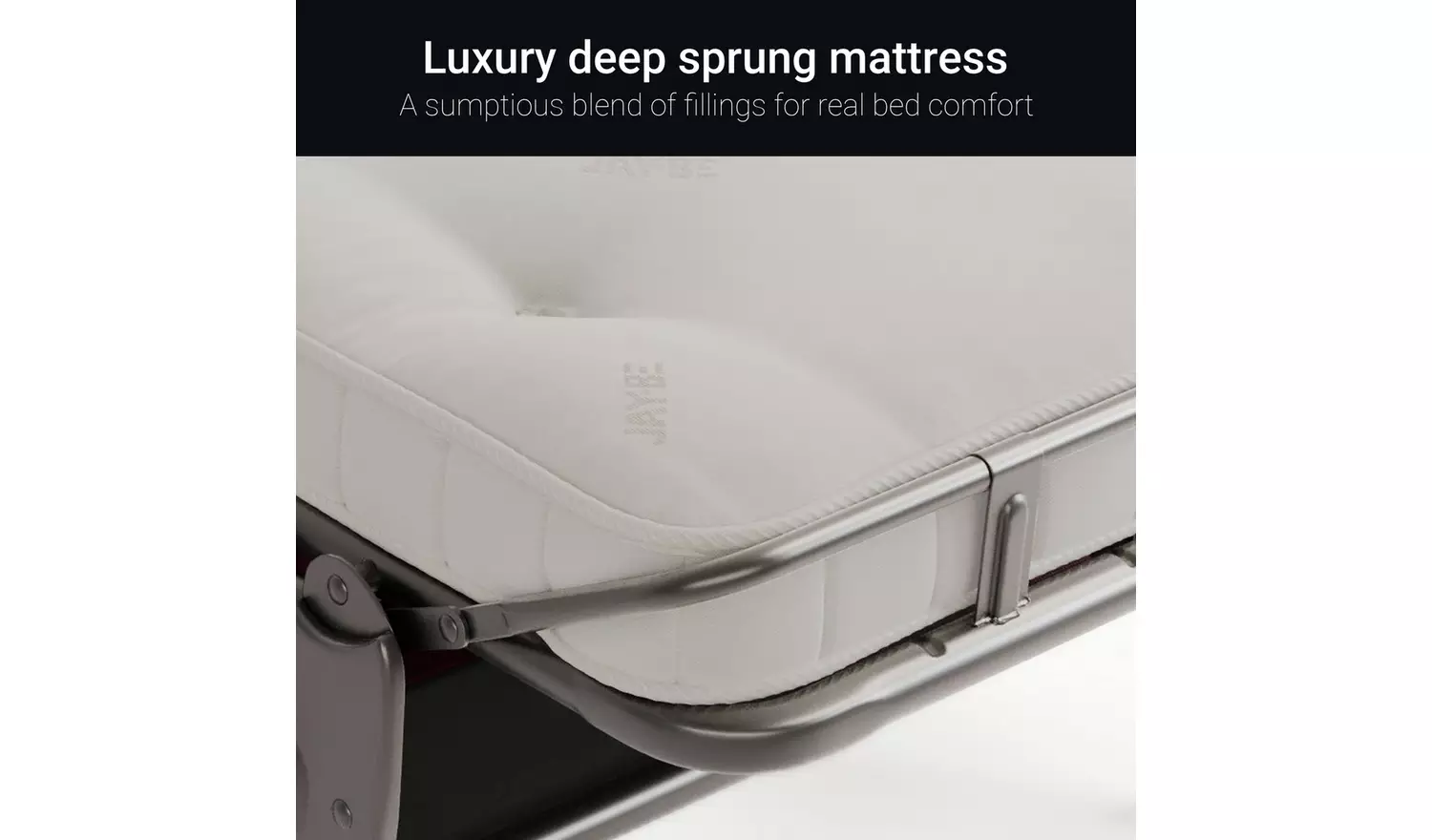 Jay-Be Linea Velvet Cuddle Chair Sofa Bed - Gold