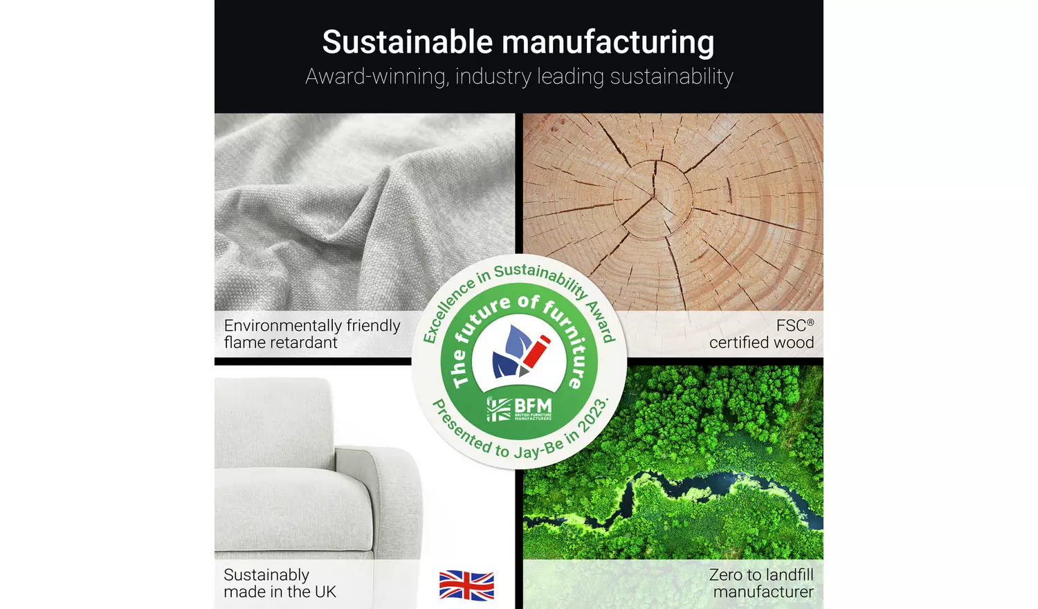 Jay-Be Deco Fabric 3 Seater Sofa Bed - Orange