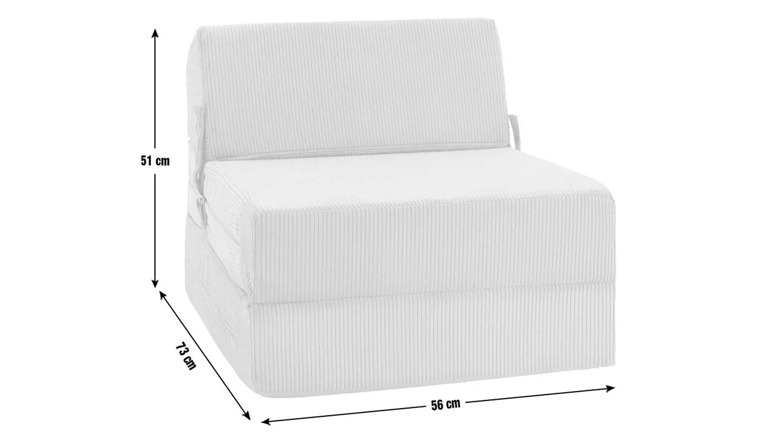 Kaikoo Kids Chairbed Cord - Green