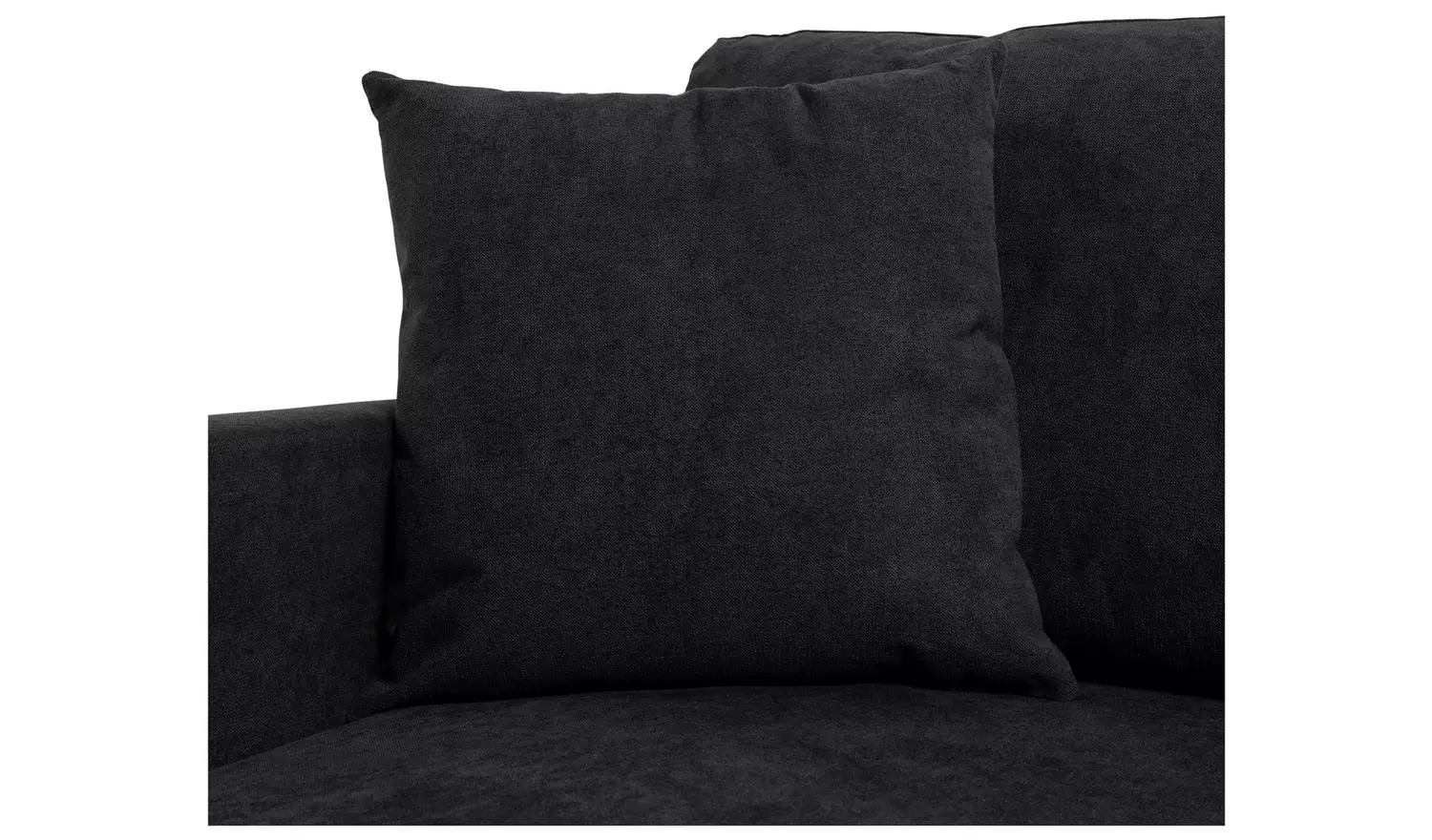 Habitat Reagan LH Storage Corner Chaise Sofa Bed - Charcoal