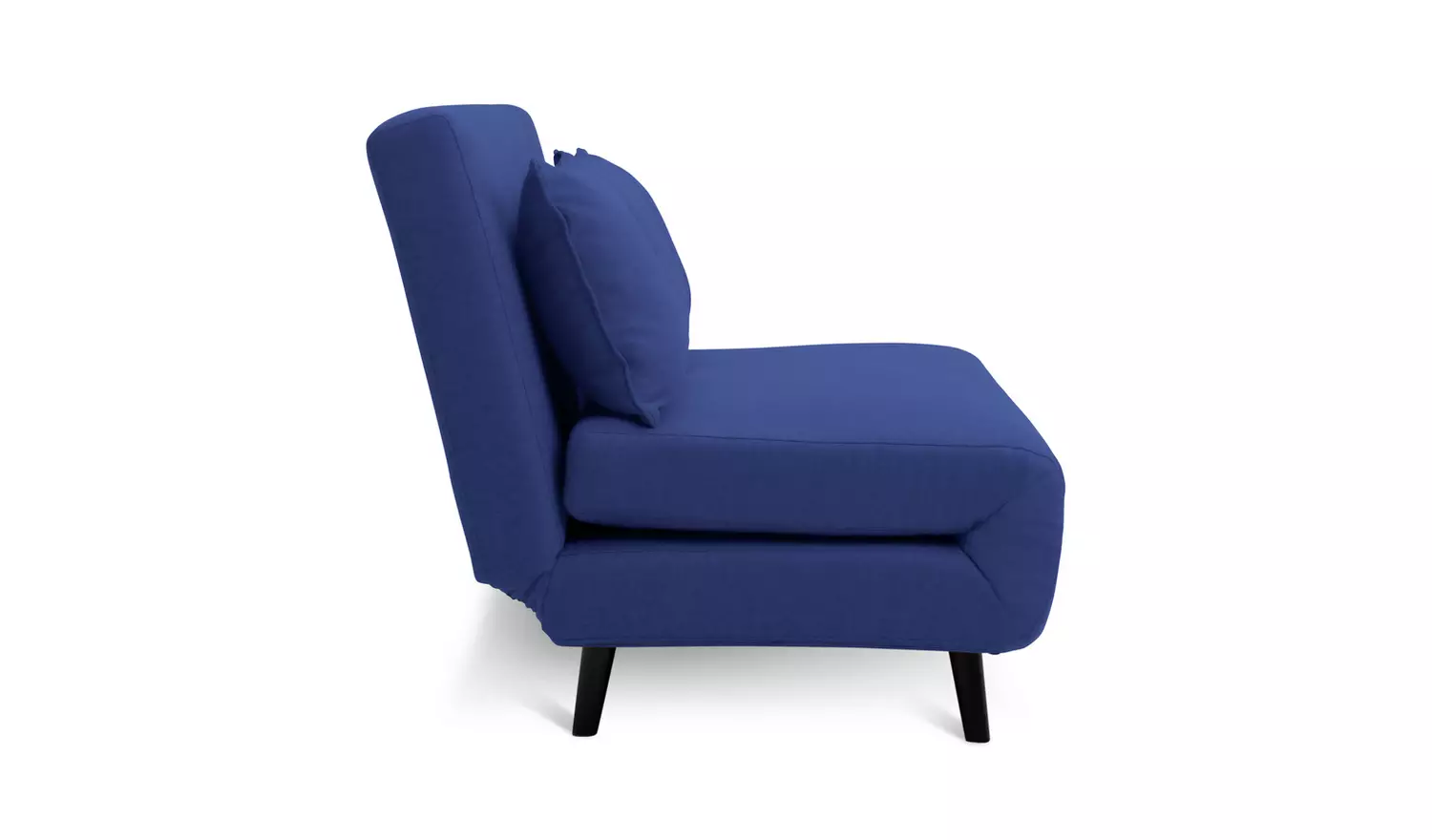 Habitat Roma Double Velvet Chairbed - Blue