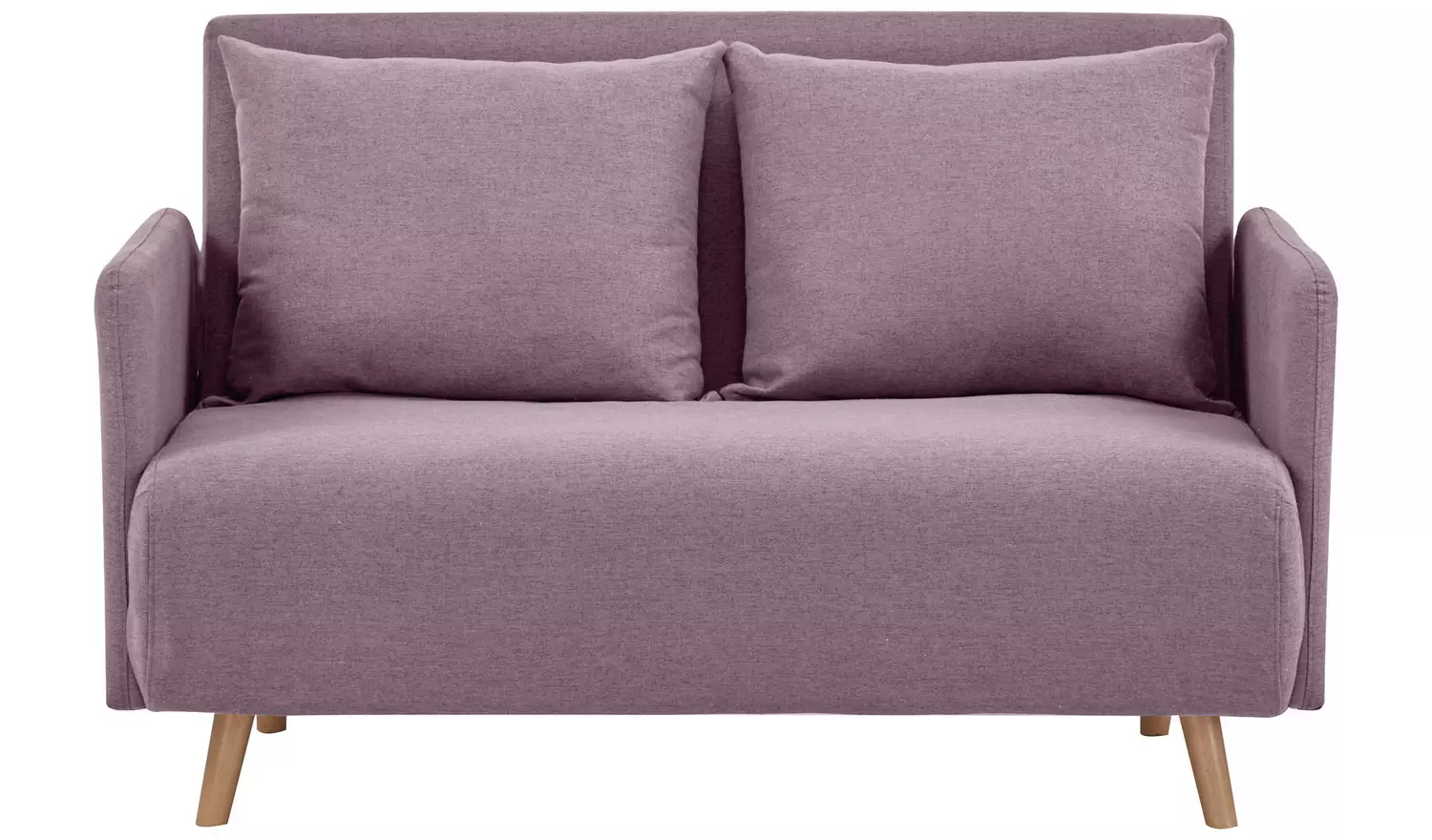Habitat Alex Fabric Small Double Sofa Bed - Purple