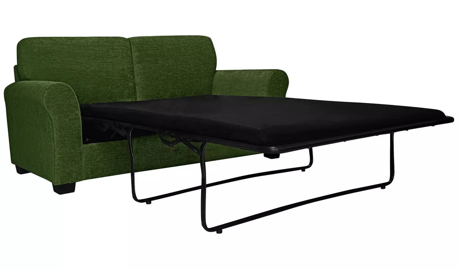 Argos Home Taylor Fabric Small Double Sofa Bed - Green