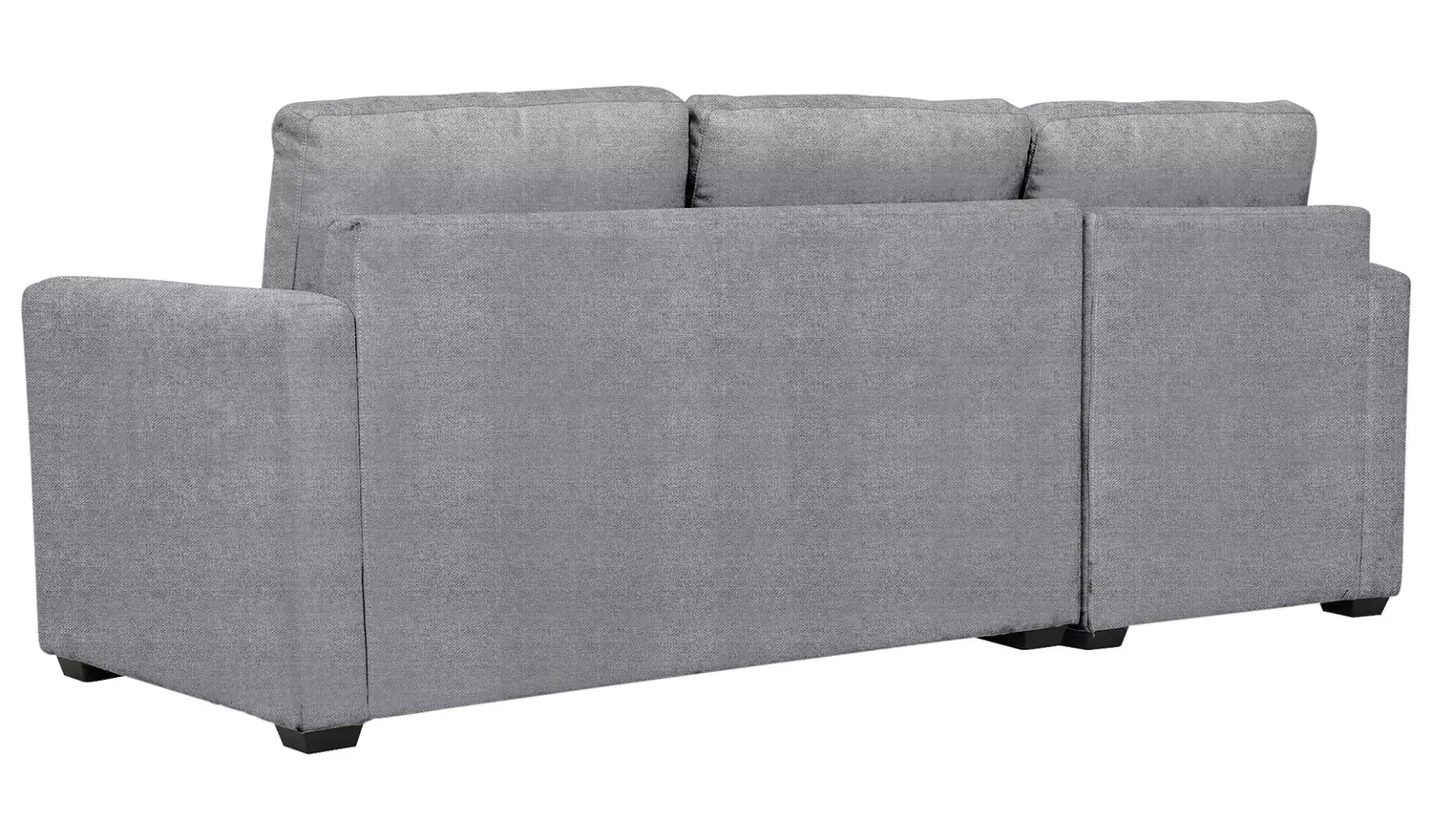 Habitat Reagan Left Hand Storage Chaise Sofa Bed - Grey