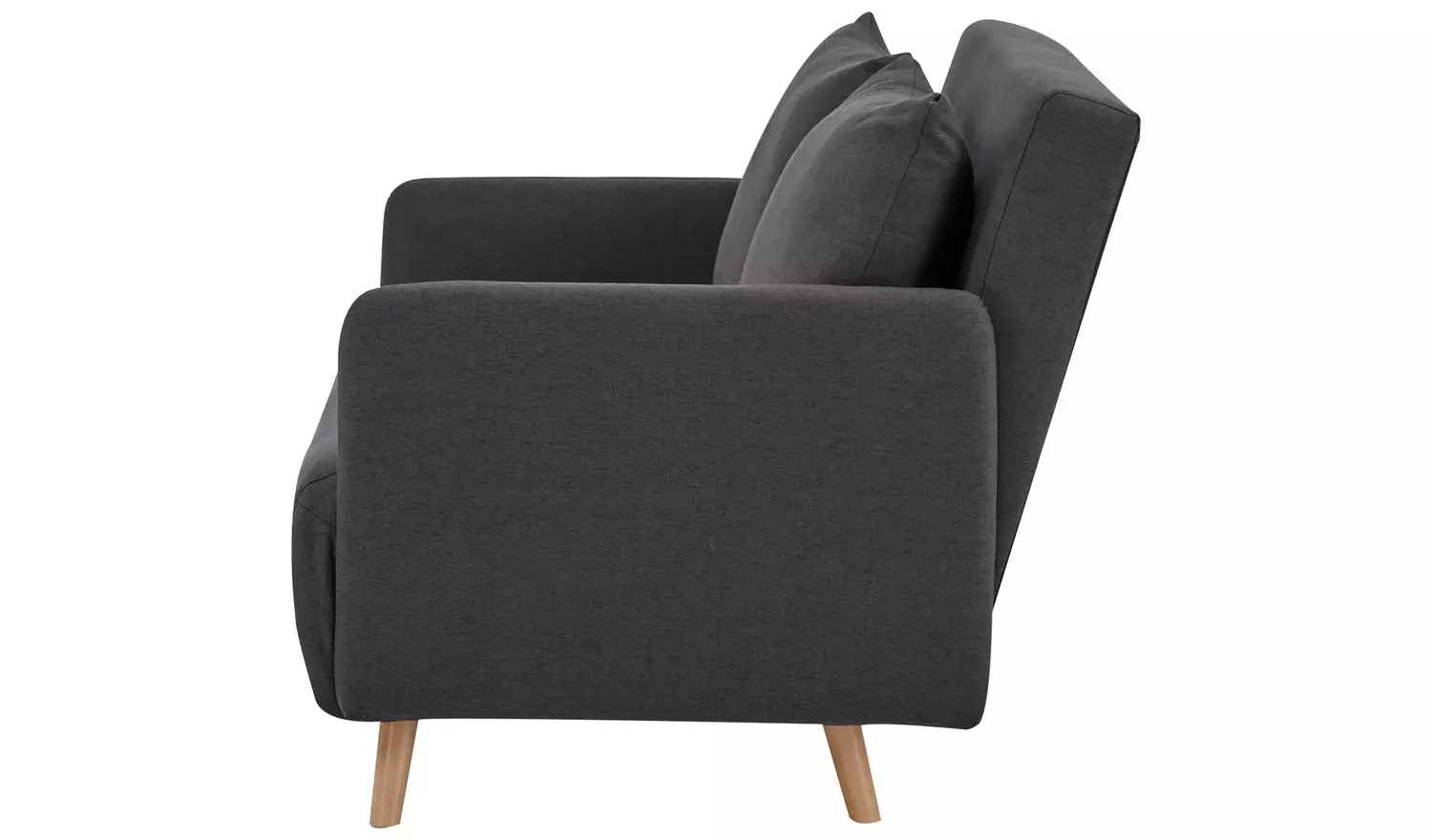 Habitat Alex Fabric Small Double Sofa Bed - Charcoal