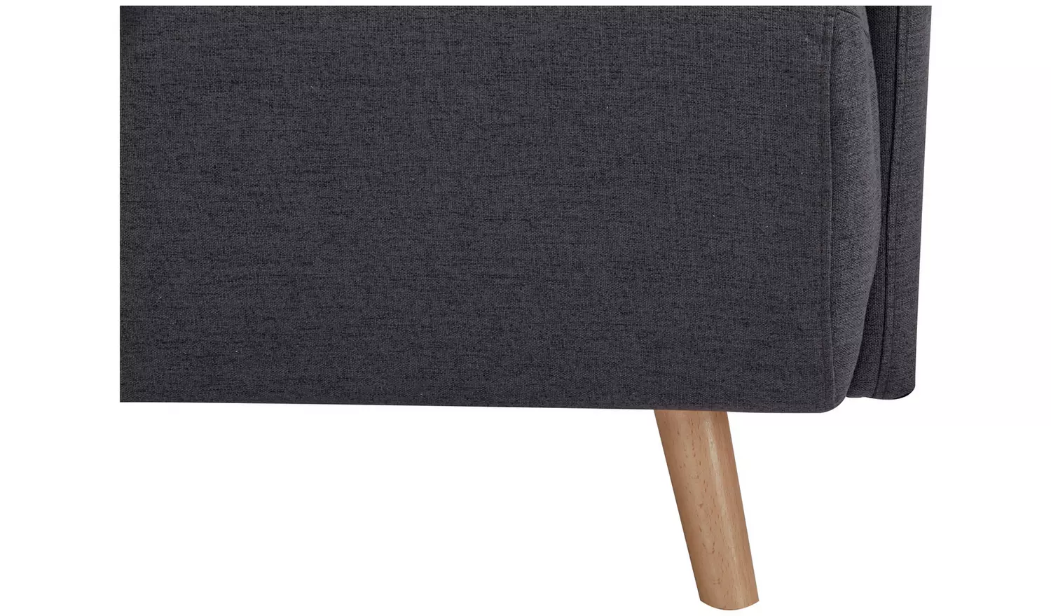Habitat Alex Fabric Small Double Sofa Bed - Charcoal