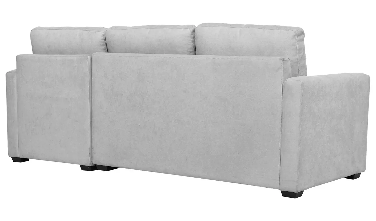 Habitat Reagan Right Hand Storage Chaise Sofa Bed - Grey