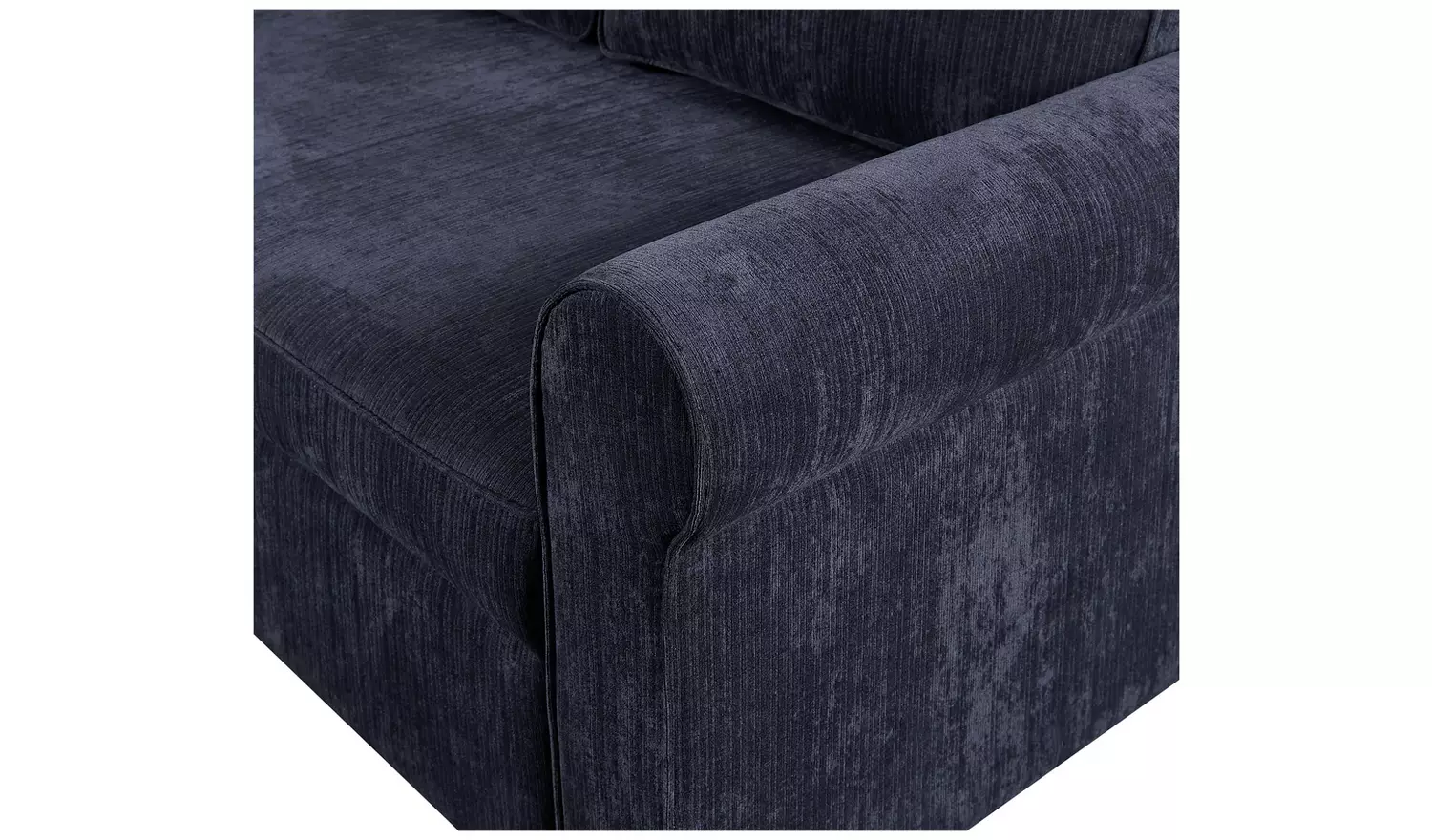 Argos Home Addie Velvet Reversible Storage Sofa Bed-Charcoal