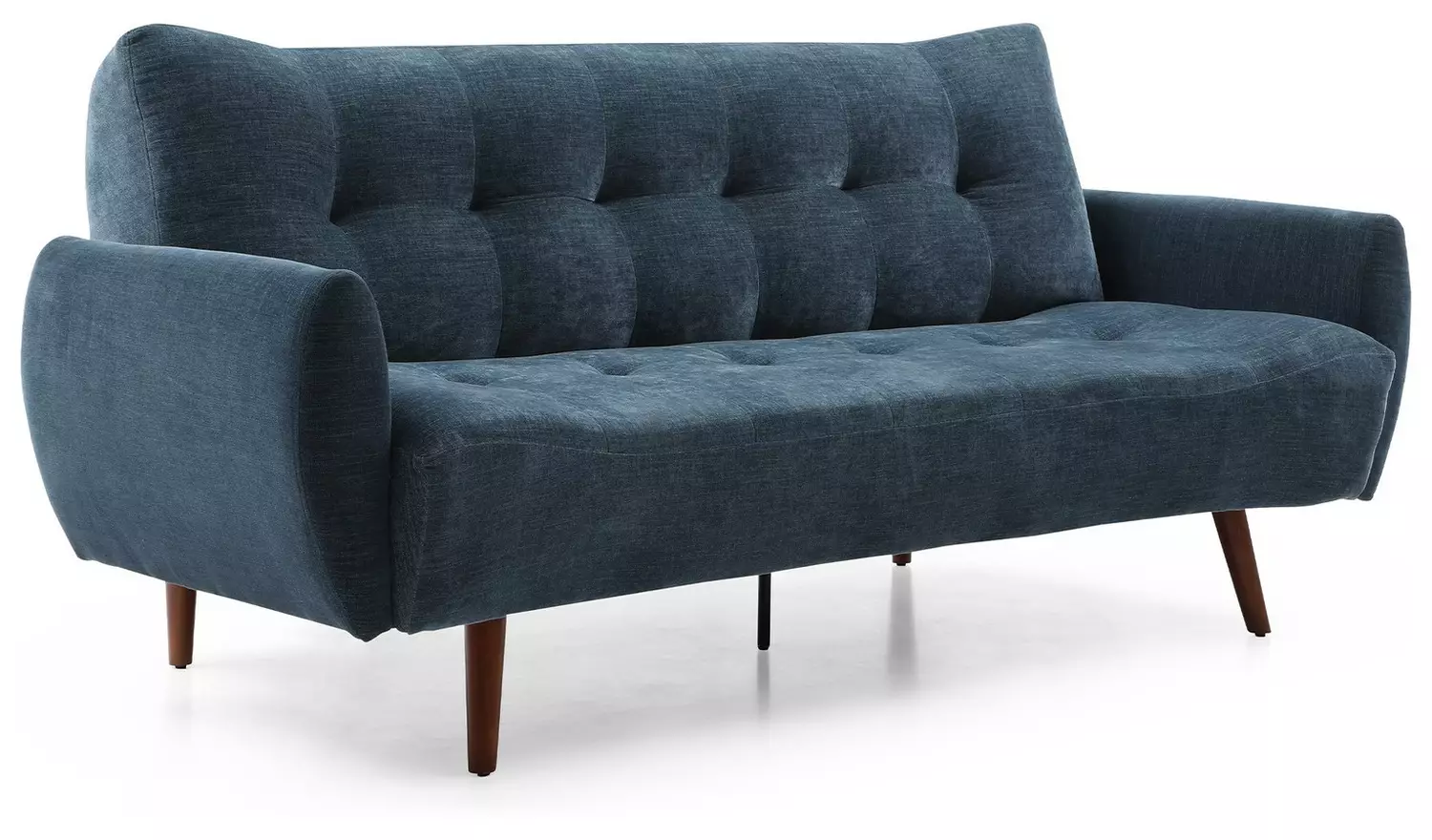 Kyoto Roman Fabric Sofa Bed - Navy