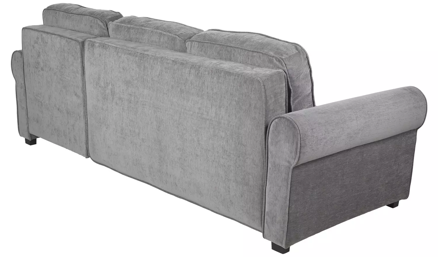 Argos Home Addie Velvet Reversible Storage Sofa Bed - Grey