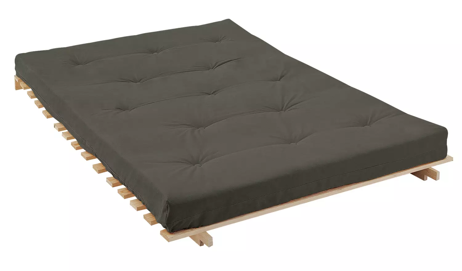 Kyoto Tosa 2 Seater Futon Sofa Bed - Grey