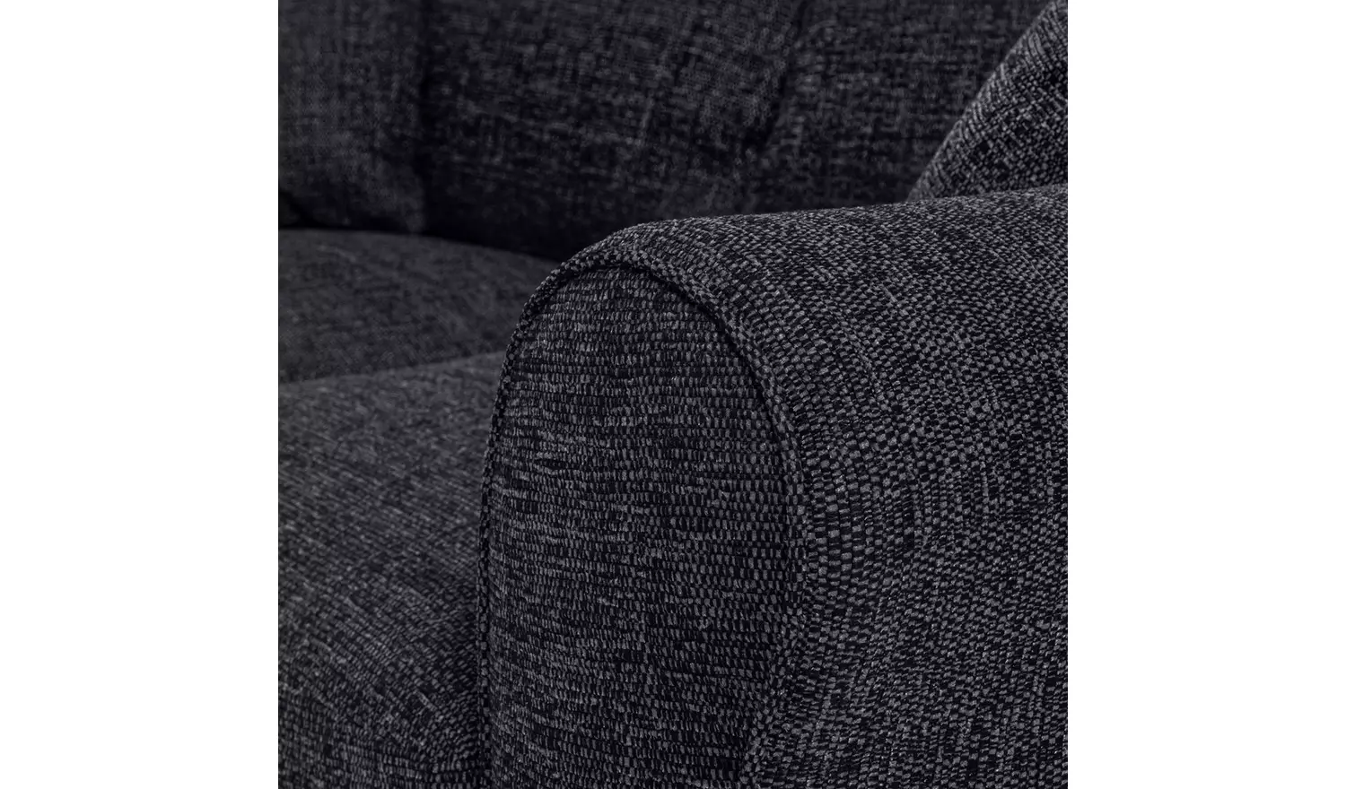 Argos Home Lisbon Fabric 2 Seater Sofa Bed - Charcoal
