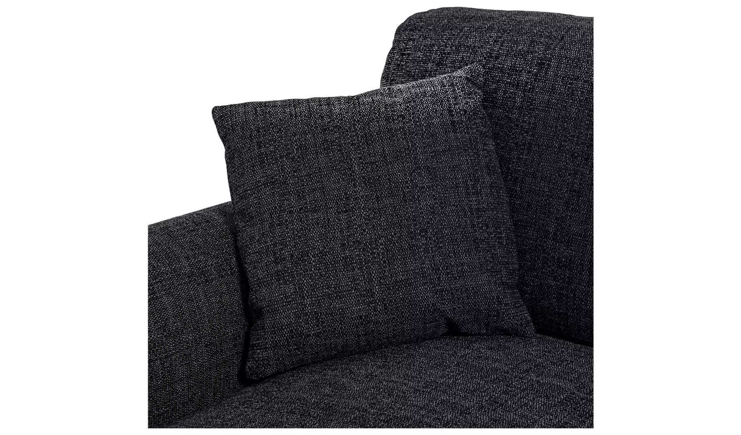 Argos Home Lisbon Fabric 2 Seater Sofa Bed - Charcoal